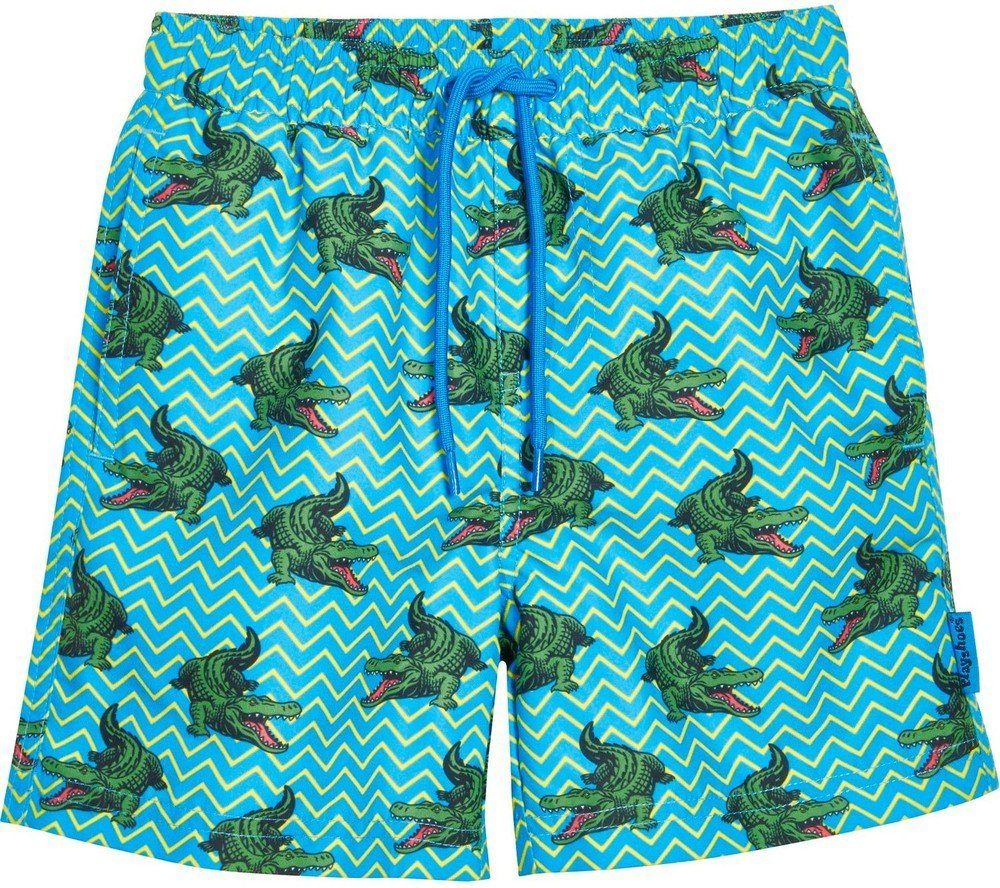 Badehose Beach-Short Krokodile