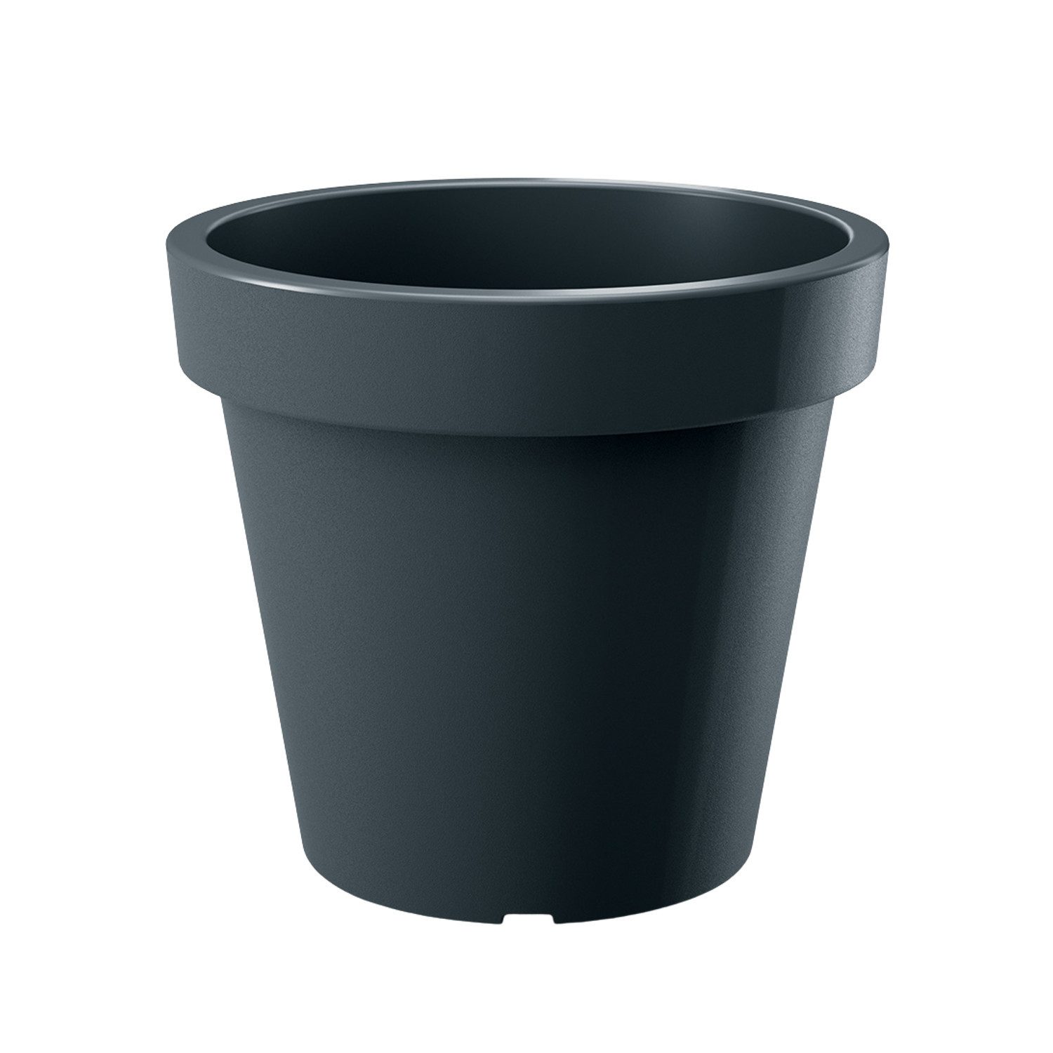 Prosperplast Blumentopf Ethick Lexo Round Ø 80 cm witterungsbeständig 210 L (1 St), Höhe 75 cm, mattes Finish, mit Abflussloch