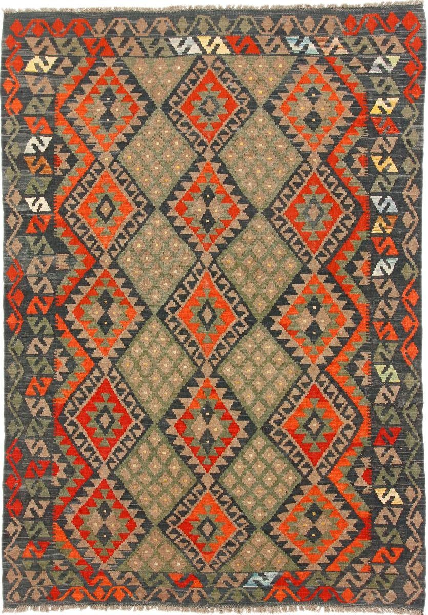 Orientteppich Kelim Afghan Heritage 176x253 Handgewebter Moderner Orientteppich, Nain Trading, rechteckig, Höhe: 3 mm