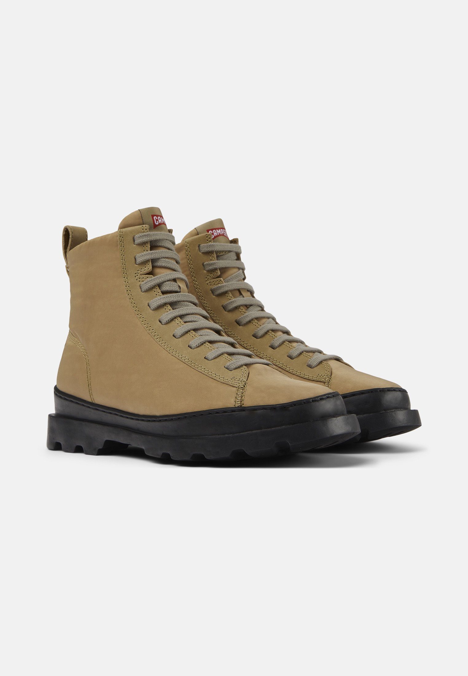 BRUTUS Dunkelbeige Camper Stiefelette