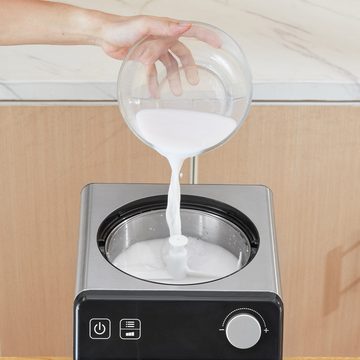 VEVOR Eismaschine 2 L, 180 W Frozen Speiseeismaschine 3 Modi Joghurtmaschine Haushalt