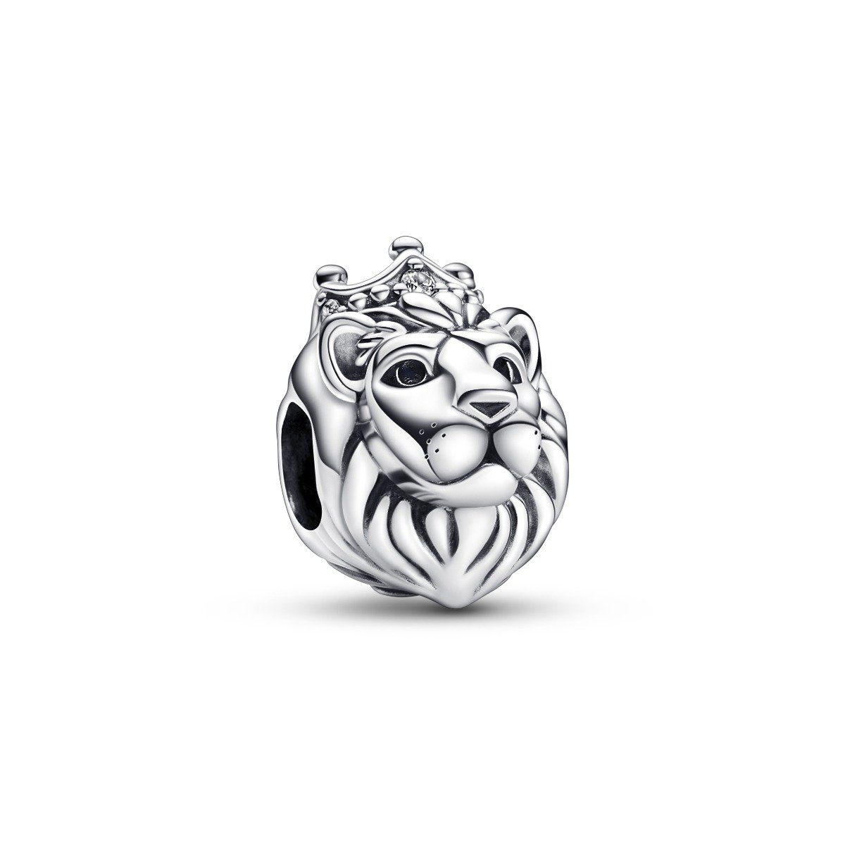 Pandora Charm-Einhänger 792199C01 Charm Damen Königlicher Löwe Zirkonia  Sterling-Silber