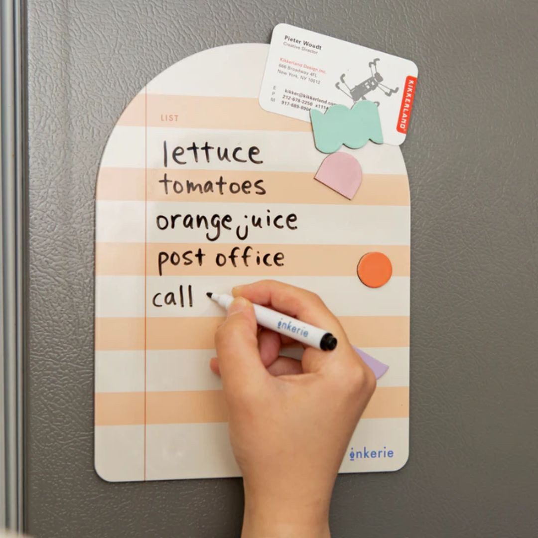 suebidou Memoboard Magnetisches Notizbrett mit Magneten und Stift, nachhaltig, kreativ