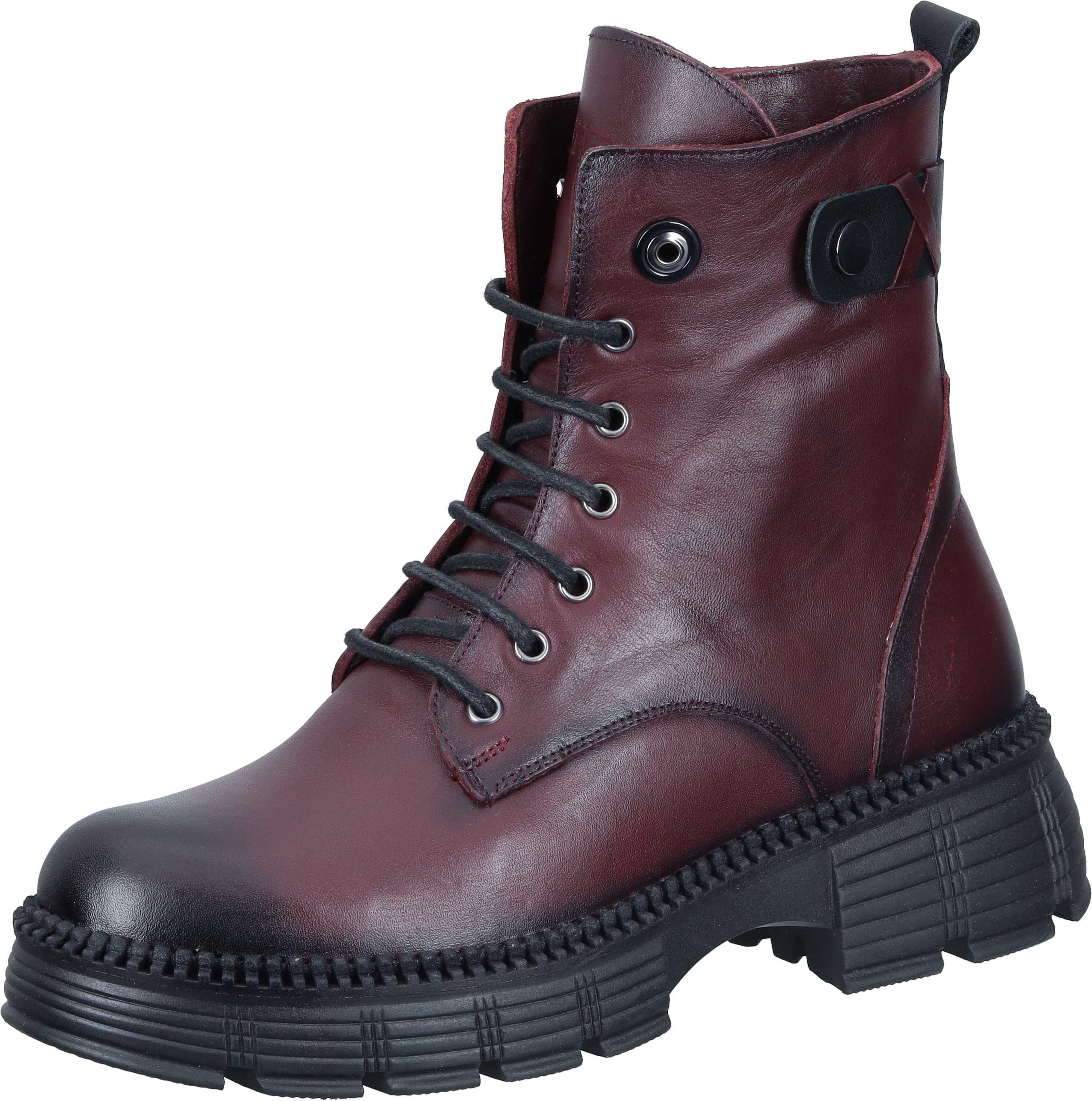 Piazza Stiefeletten Schnürstiefelette aus echtem Leder günstig online kaufen