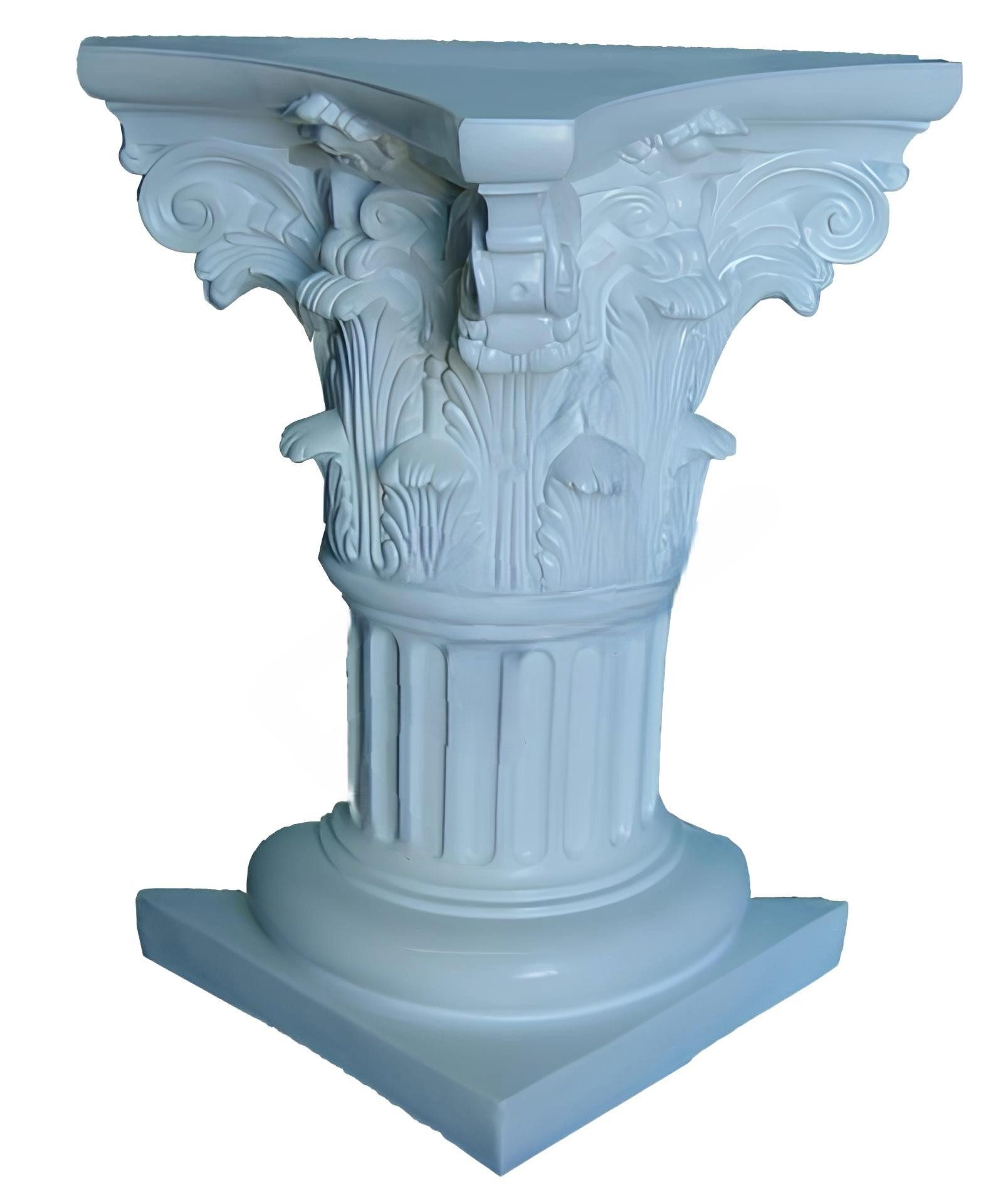 JVmoebel Dekosäule Design Säulen Säule Skulptur Ständer Figuren Skulpturen Dekoration, Made in Europa