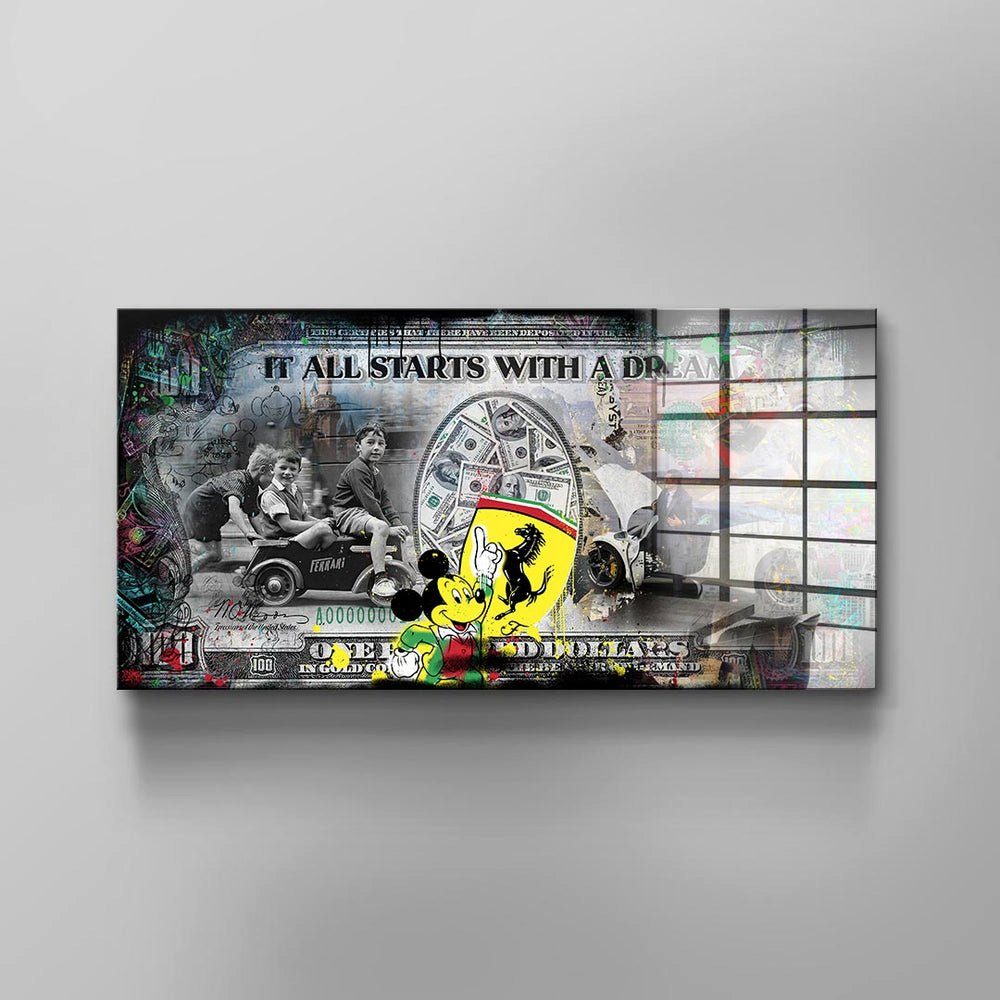DOTCOMCANVAS® Acrylglasbild, Acrylglasbild, Lifestyle und Architektur, motivation, Panorama