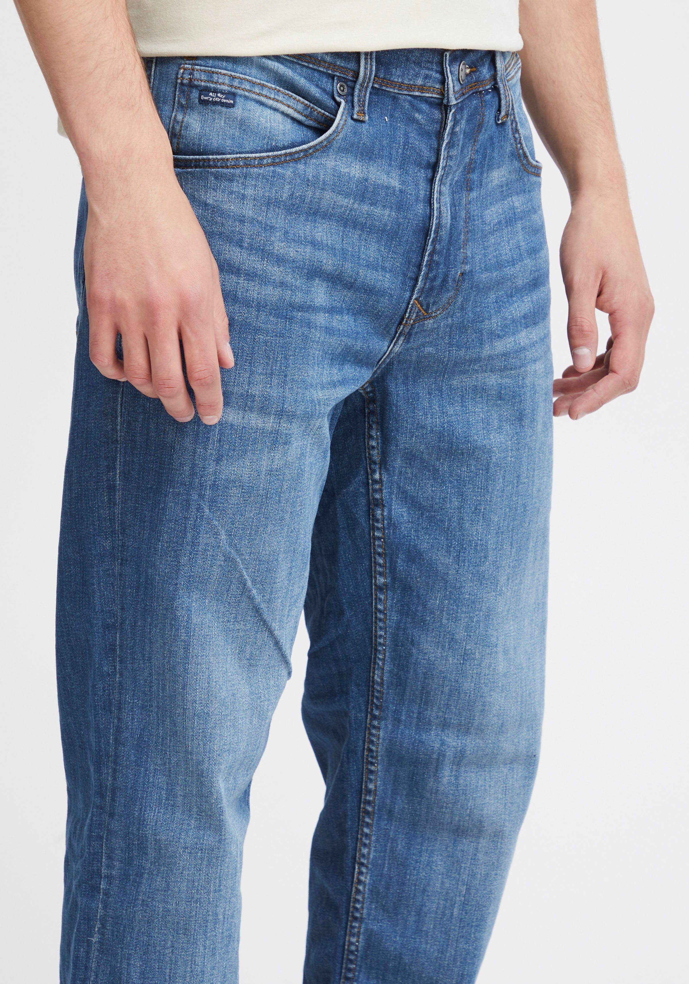 Blend Regular-fit-Jeans BL-Rock fit Baumwollmischung mit Elasthan, Regular Fit, elastisches Denim