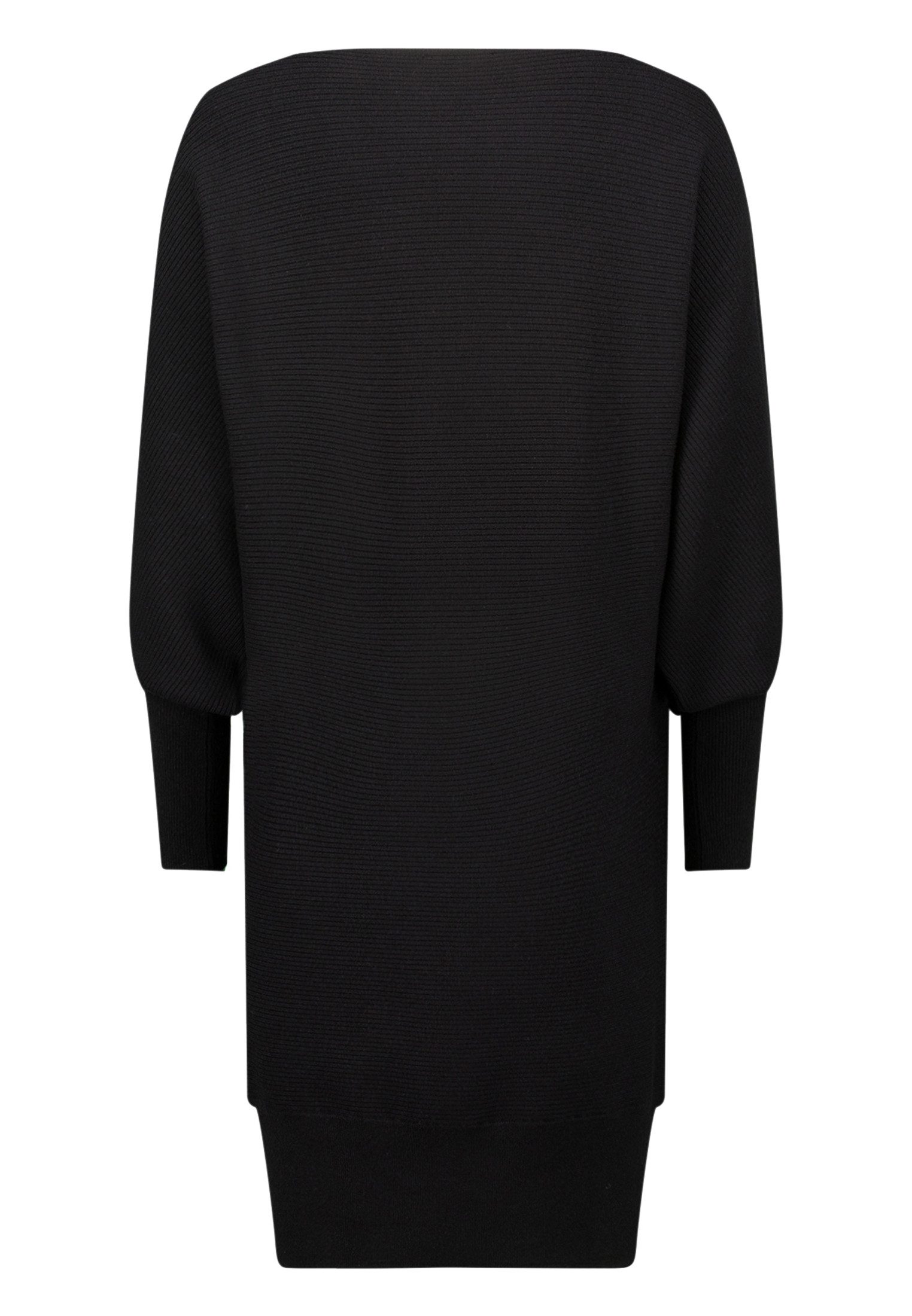 Zero Strickkleid Damen strukturiert U-Boot Ausschnitt Plain/ohne Details