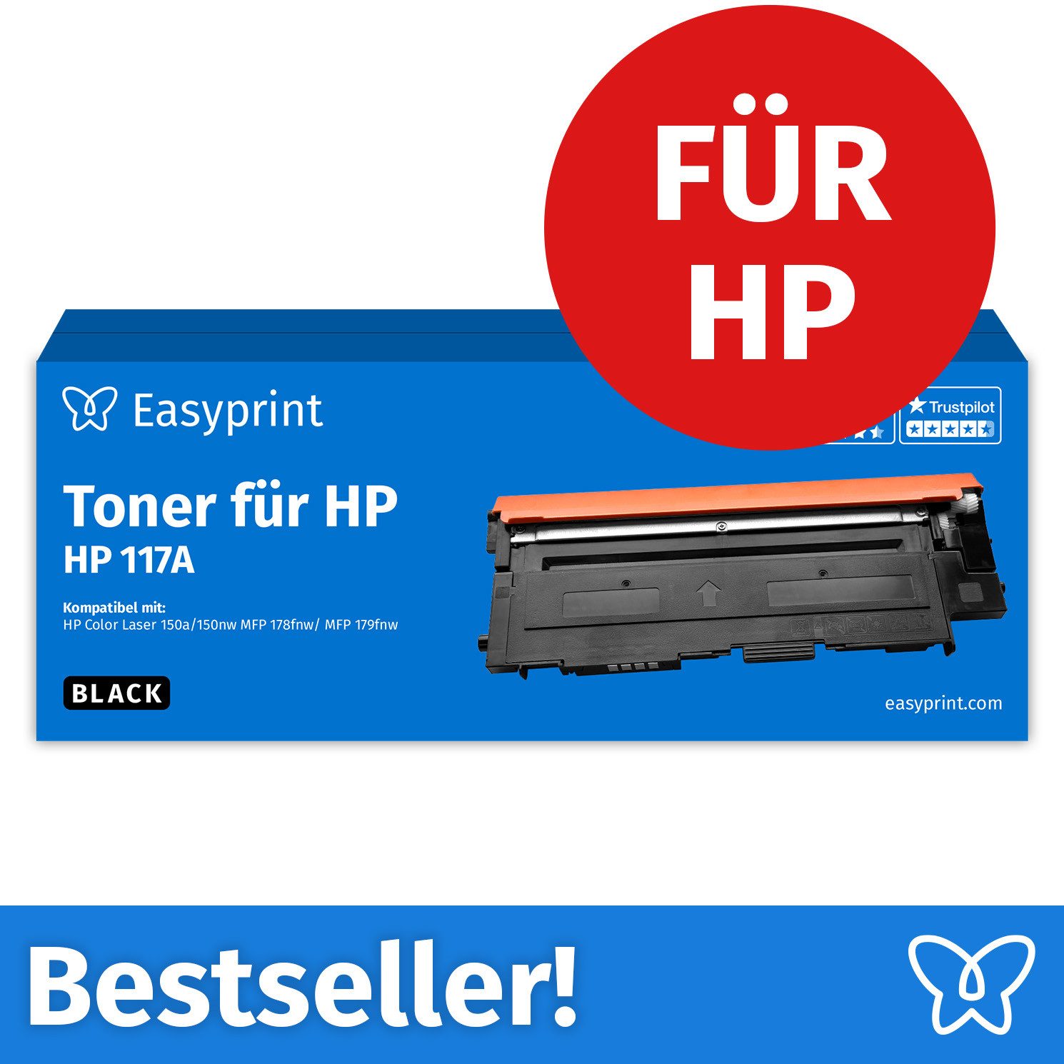 Easyprint Tonerpatrone, (10-St)