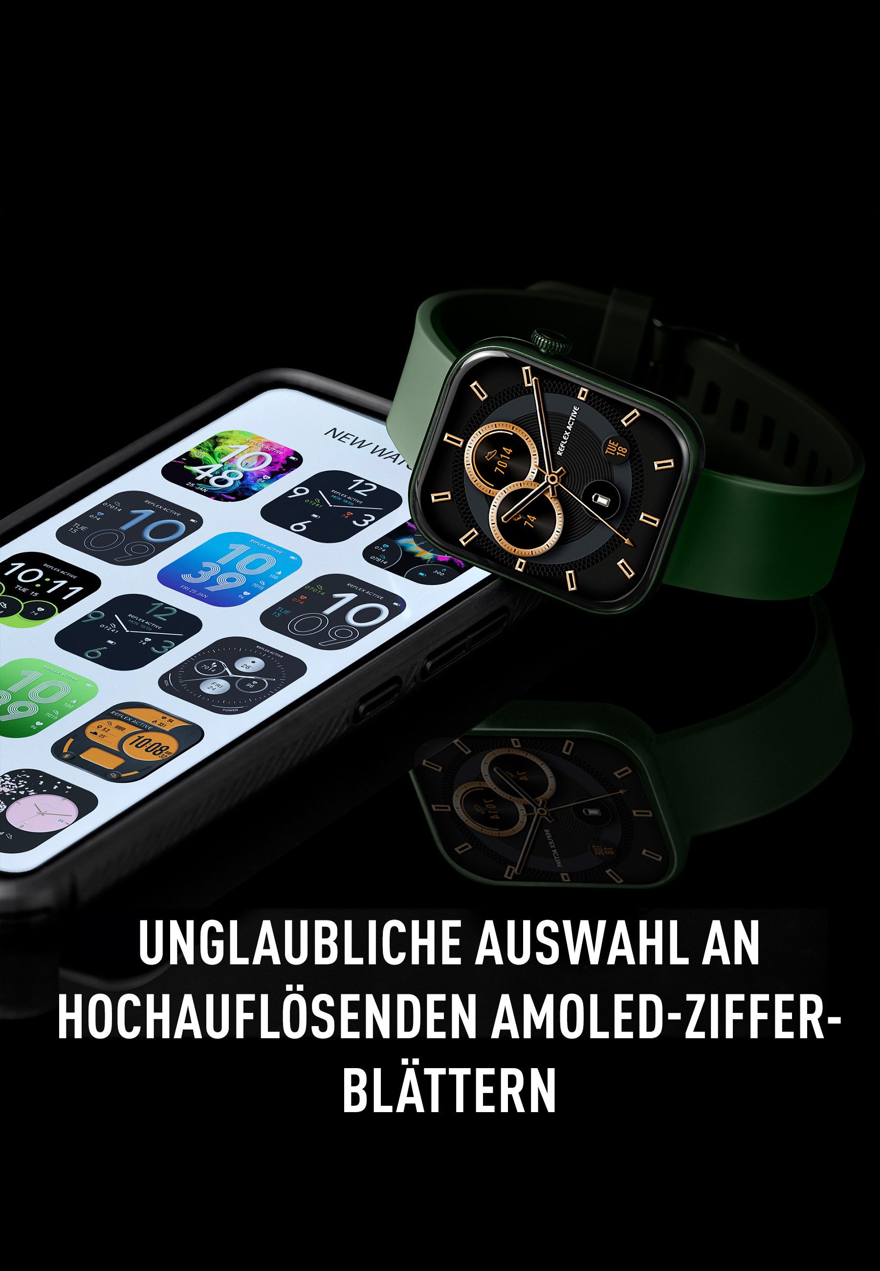 REFLEX ACTIVE Reflex Active Smart Watch Series 40 Smartwatch Set