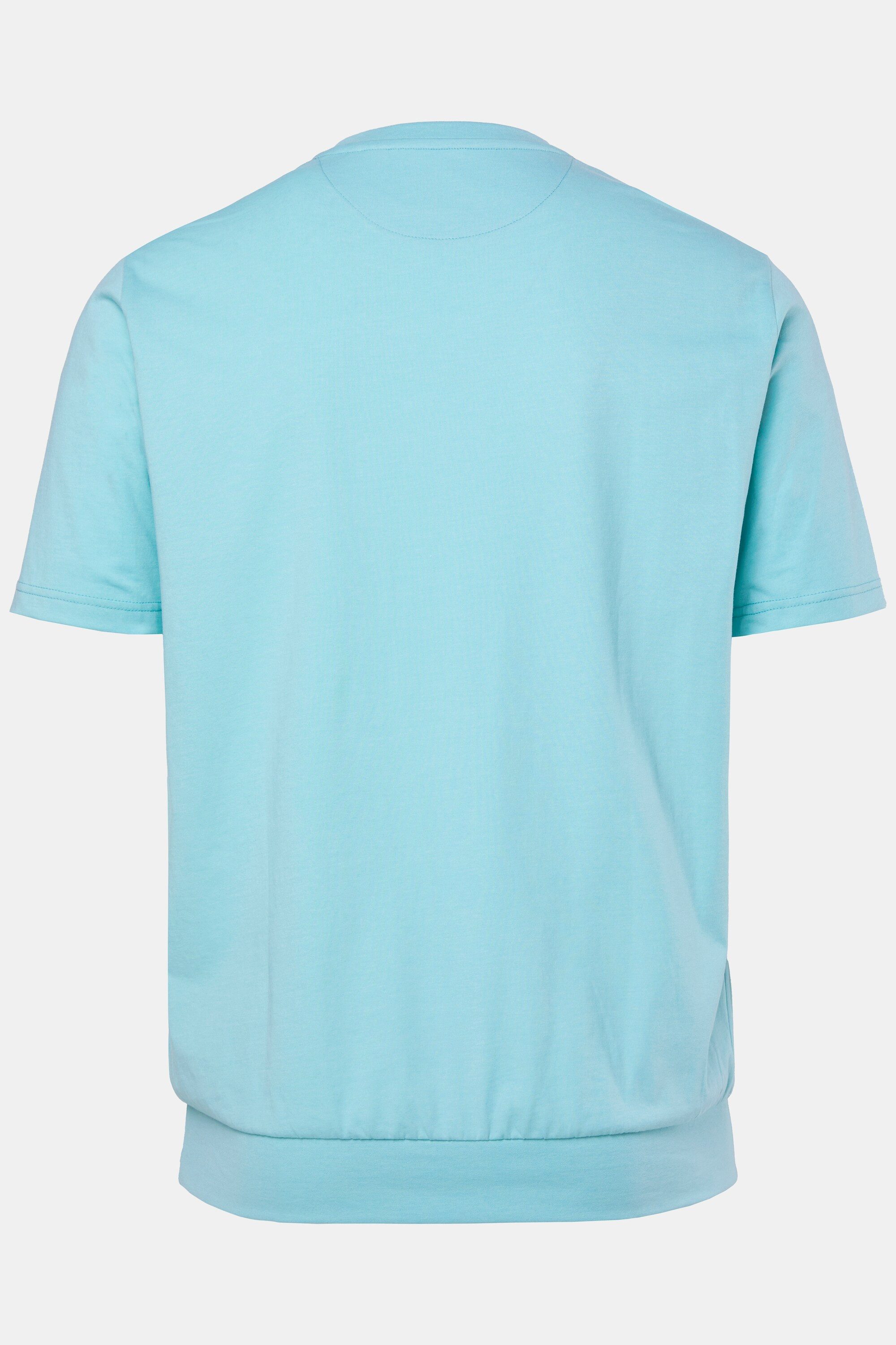 Men Plus T-Shirt T-Shirt Bauchfit Basic Halbarm