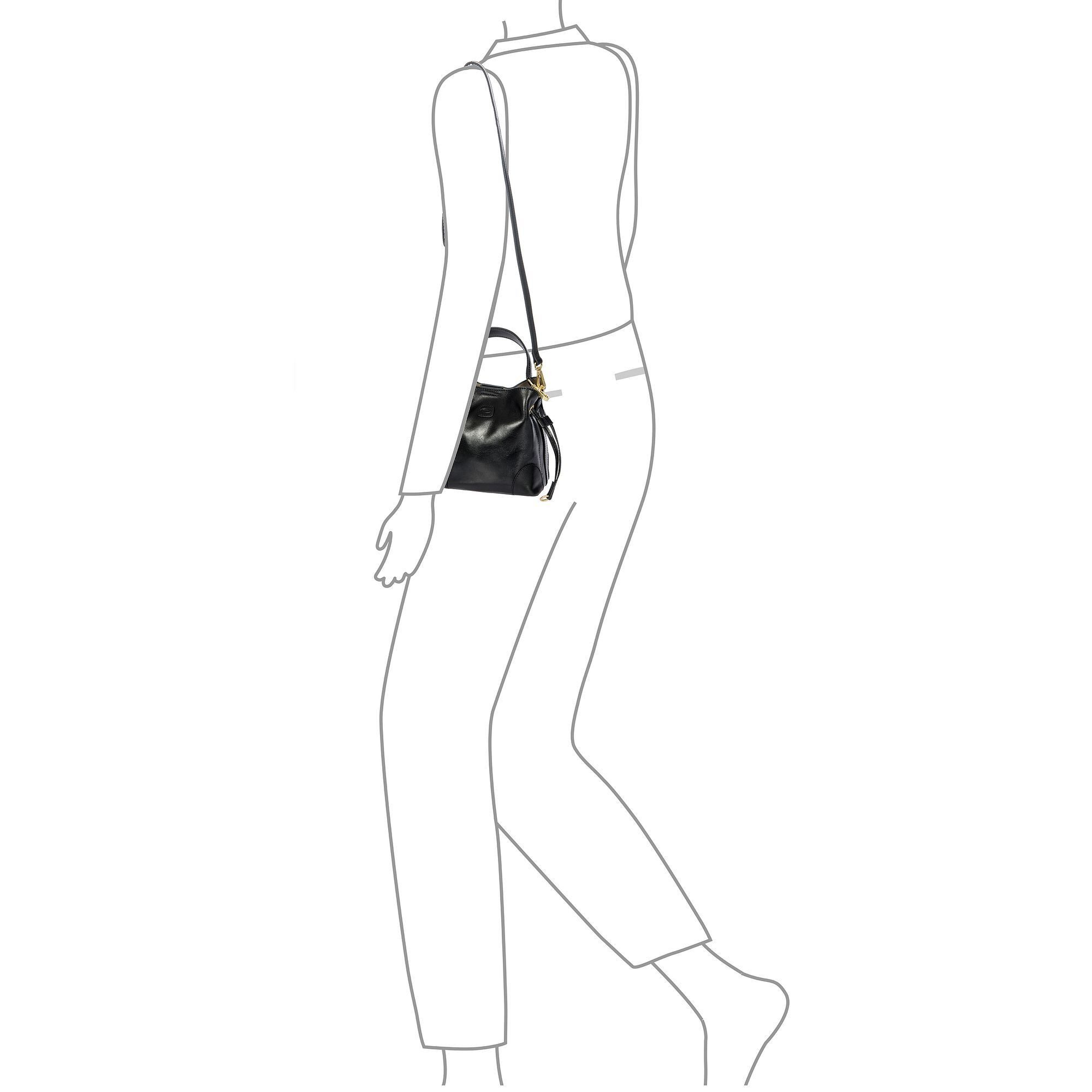 Bric's Schultertasche Volterra, Leder