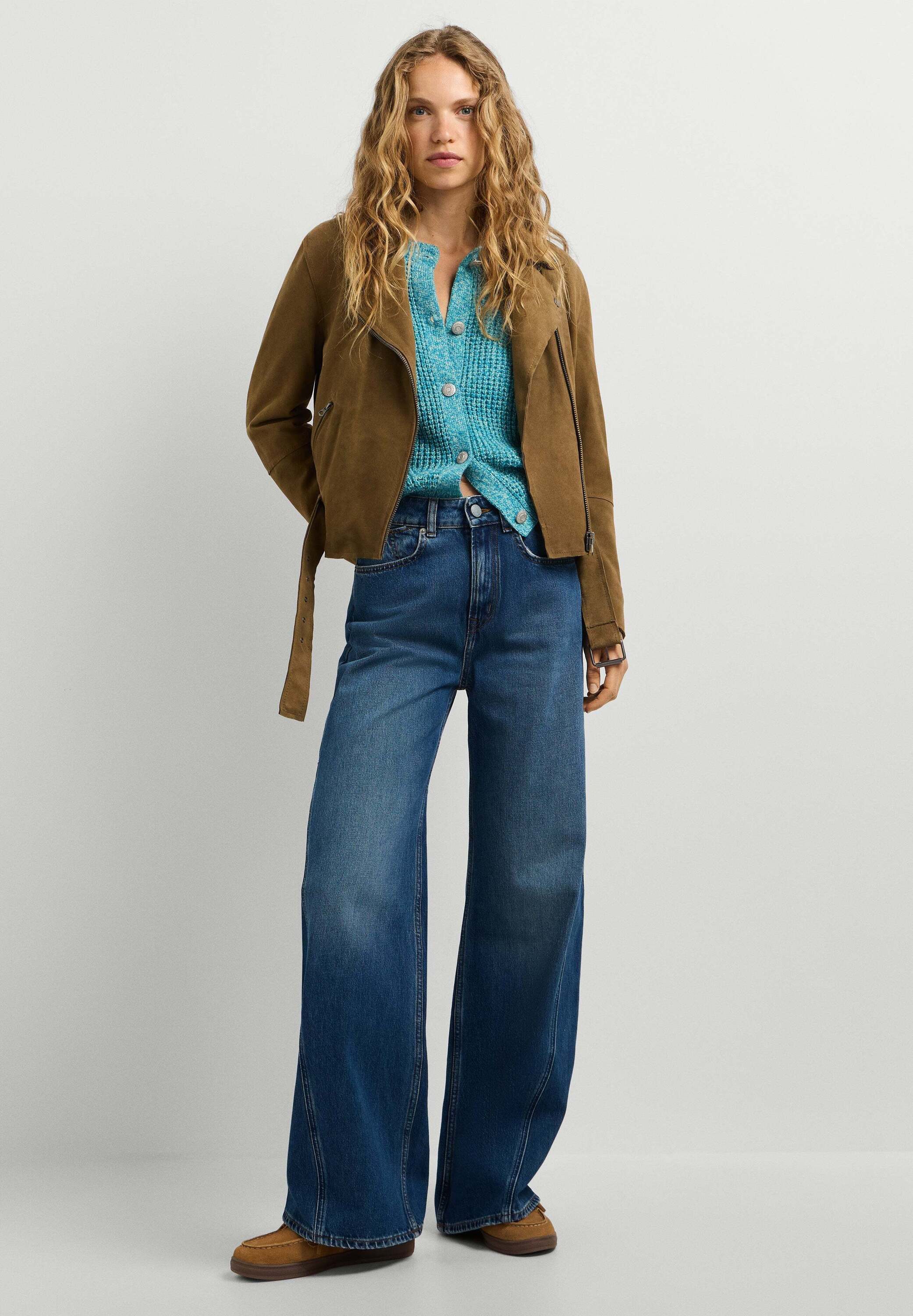 Pepe Jeans Slim-fit-Jeans flare fit jeans BELLE HW FLARE CONTRAST