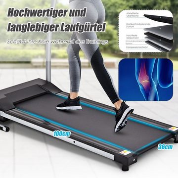 COSTWAY Laufband, mit 12 Programmen & LCD