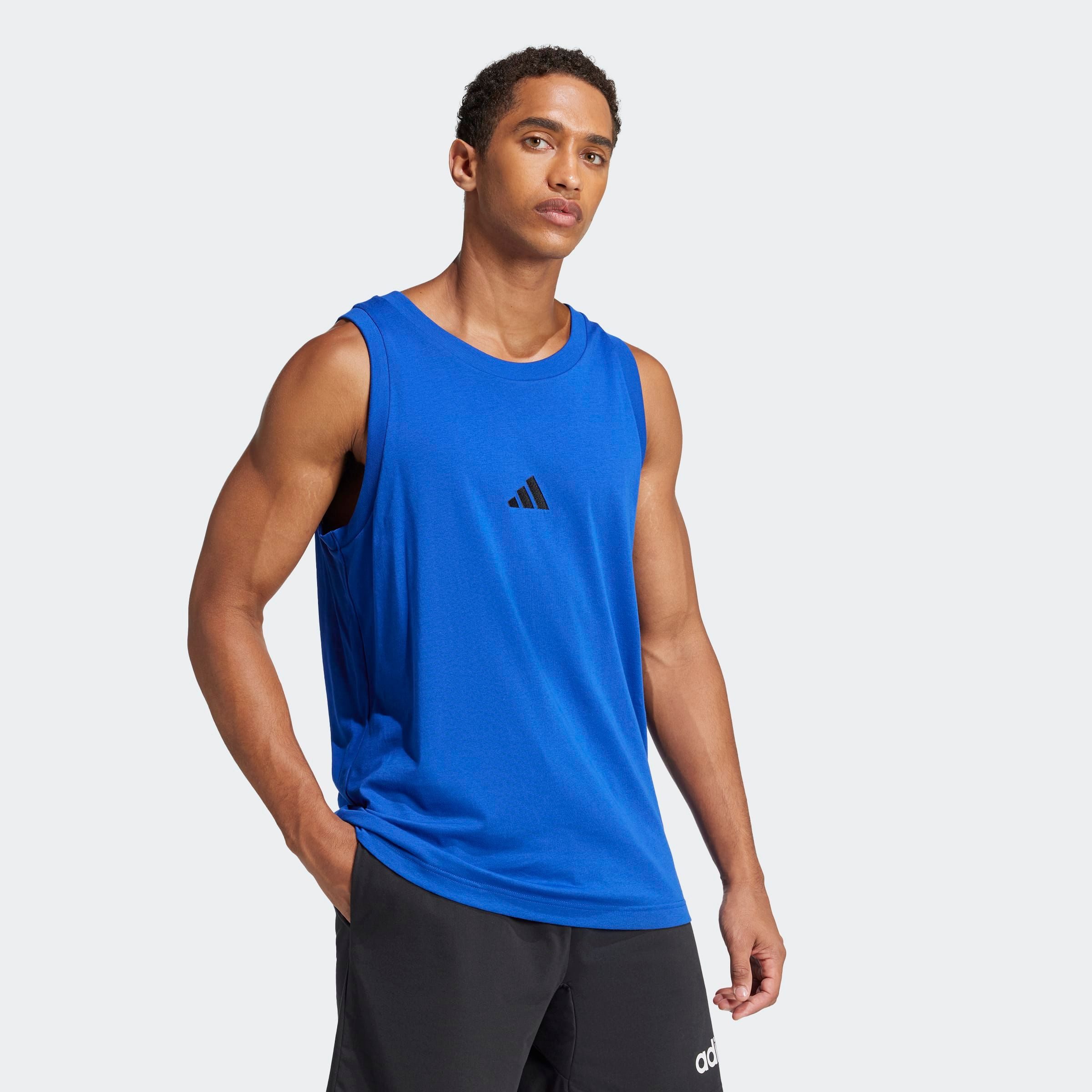 adidas Sportswear Tanktop M SL TANK ohne Verschluss, aus Baumwolle, mit Run günstig online kaufen