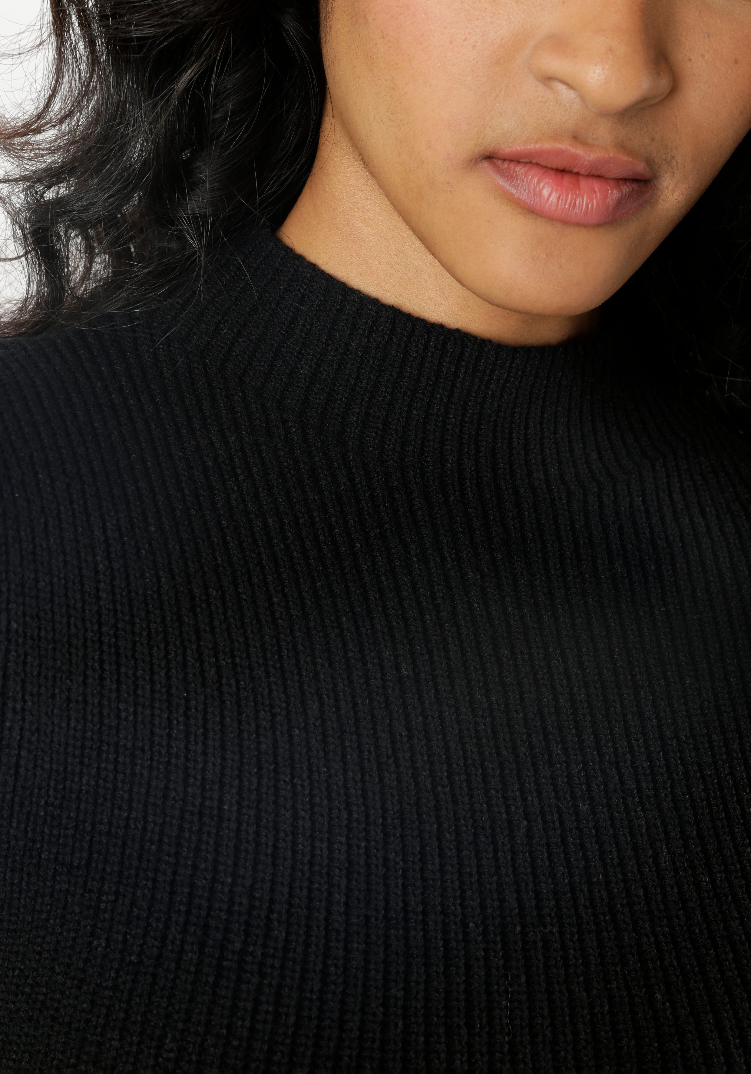 Aniston SELECTED Strickkleid mit Zopfstrickmuster