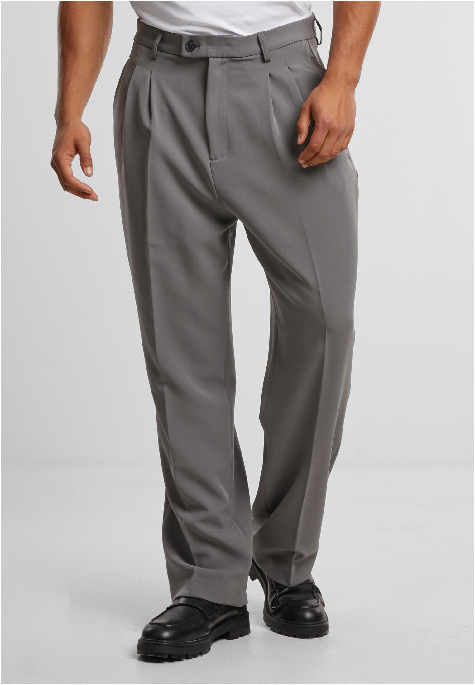 URBAN CLASSICS Anzughose Double Pleated Dressed günstig online kaufen