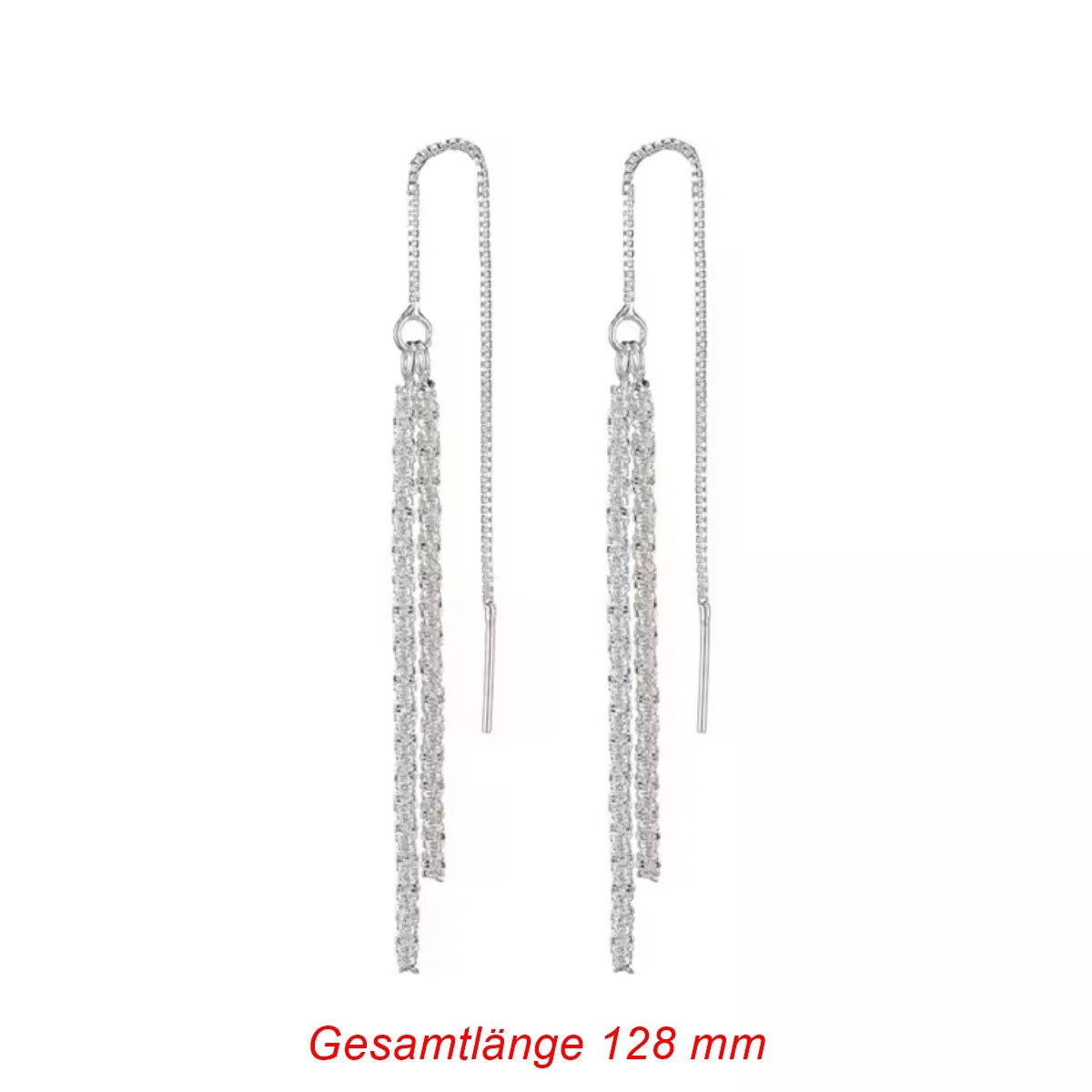 ELLAWIL Paar Ohrhänger Ohrschmuck lange Ohrhänger Damenohrringe Ohrstecker günstig online kaufen