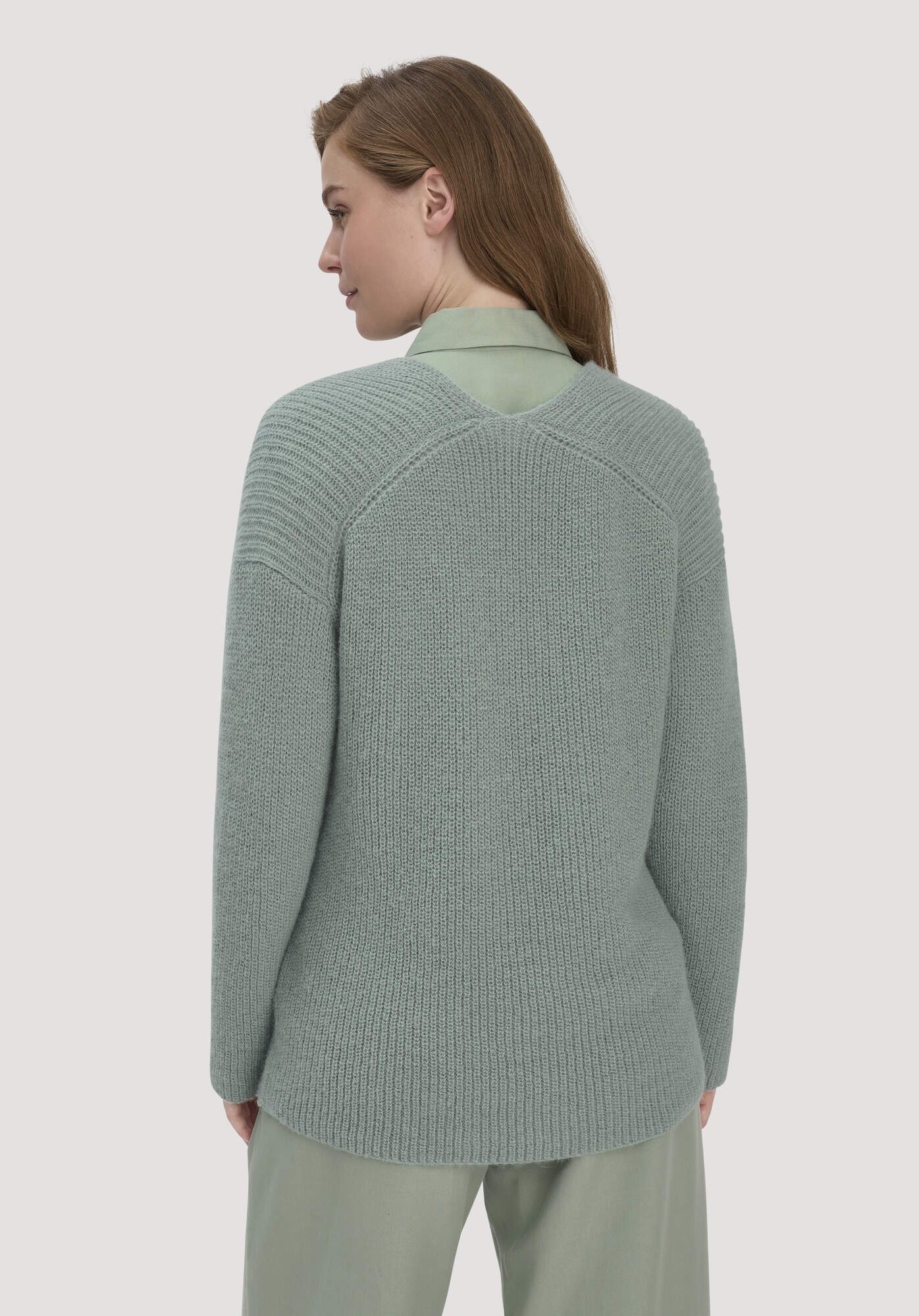 Hessnatur Strickpullover aus reinem Alpaka (1-tlg) – Bild 5 von 5