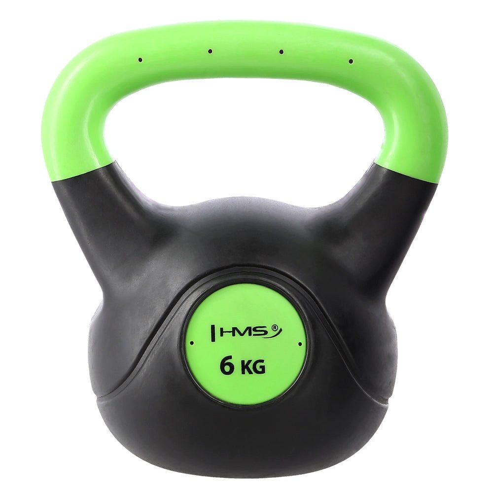 HMS Kettlebell Kugelhantel Schwunghantel, (Spar-Set, 21 x 24 cm robust), Zementfüllung, PE-Ummantelung, ergonomischer Griff