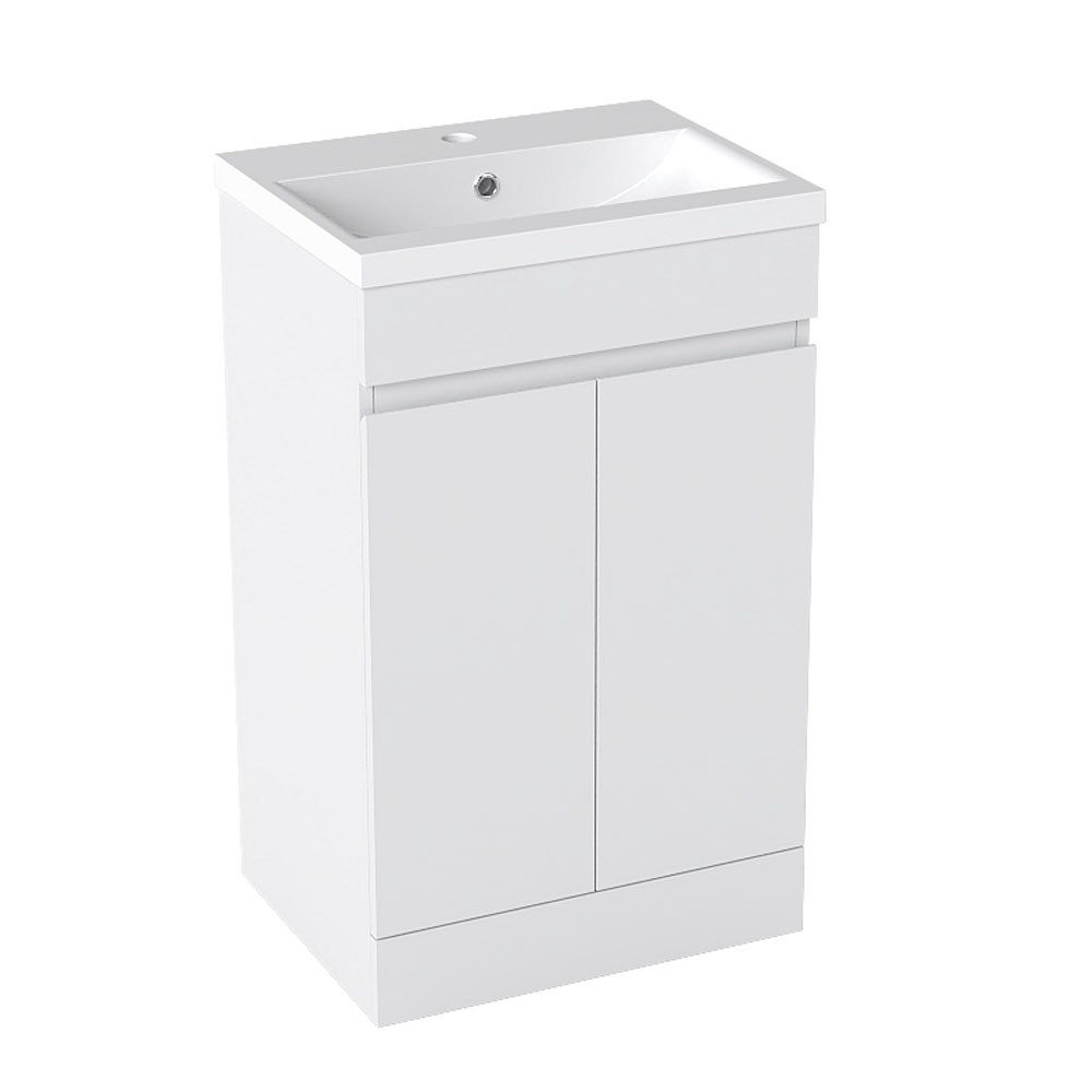 duschspa Waschtisch Badmöbel in 60 cm Standschrank