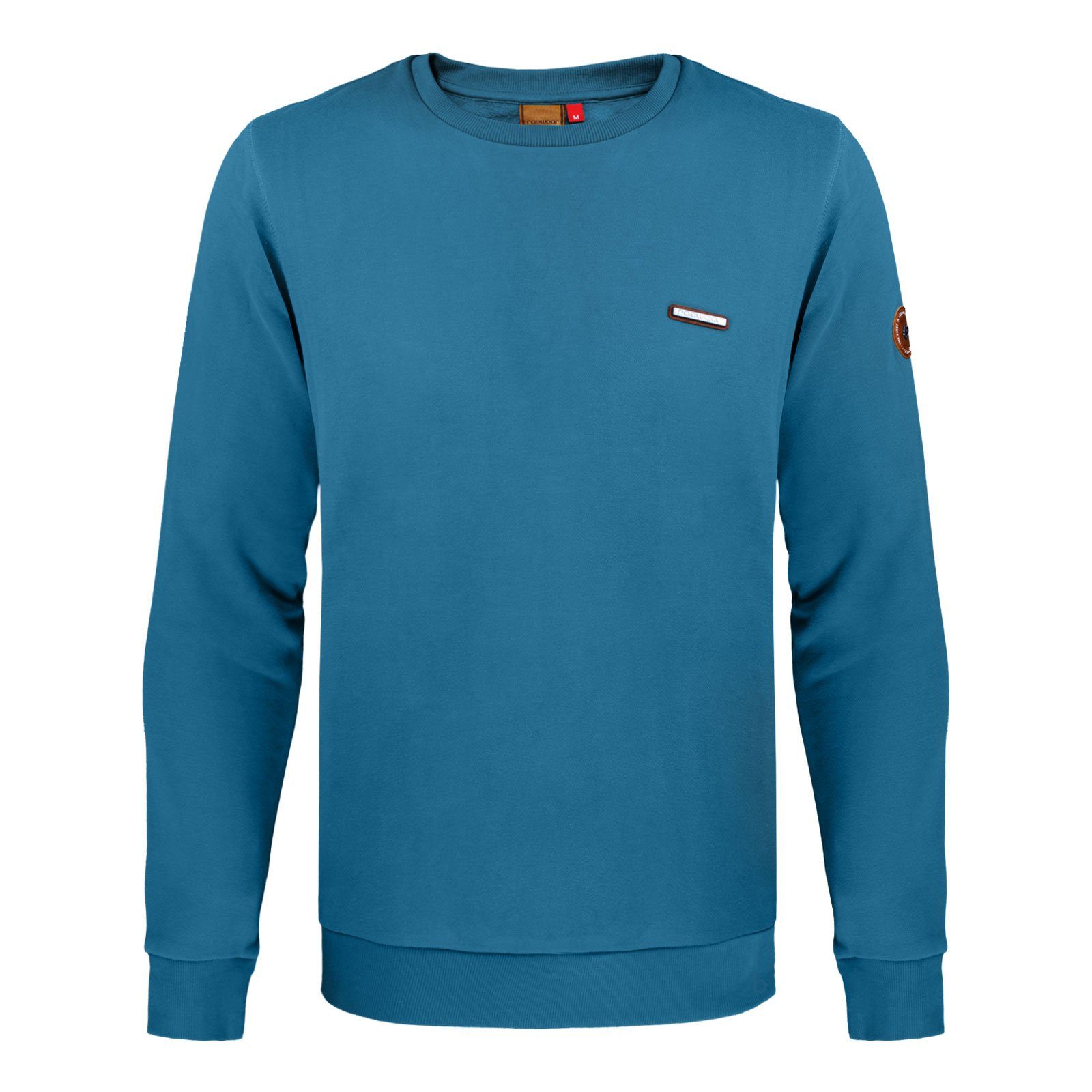Ragwear Sweatshirt Indie aus weichem French-Terry 2040 blue