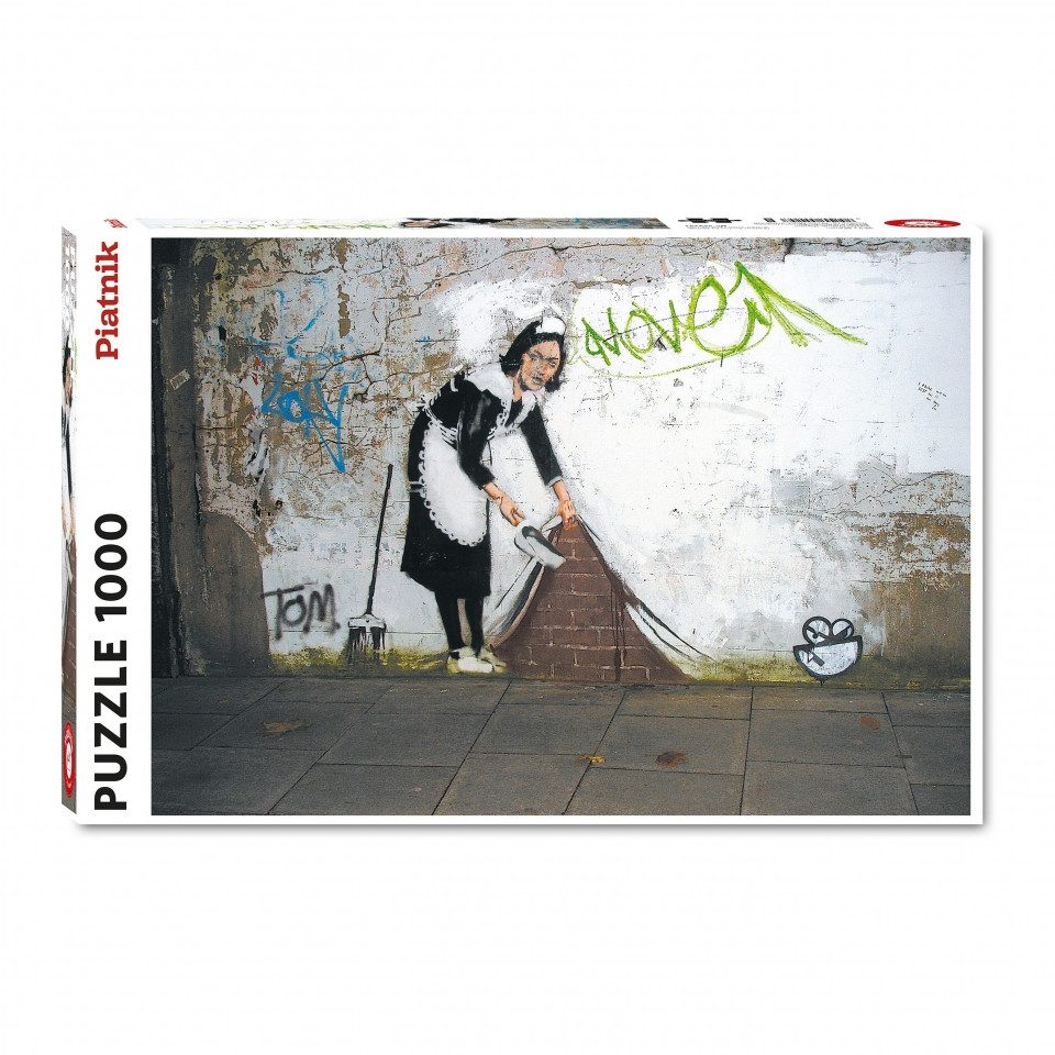 Piatnik Spiel, Puzzle - Banksy - Zimmermädchen (1000 Teile) - deutsch