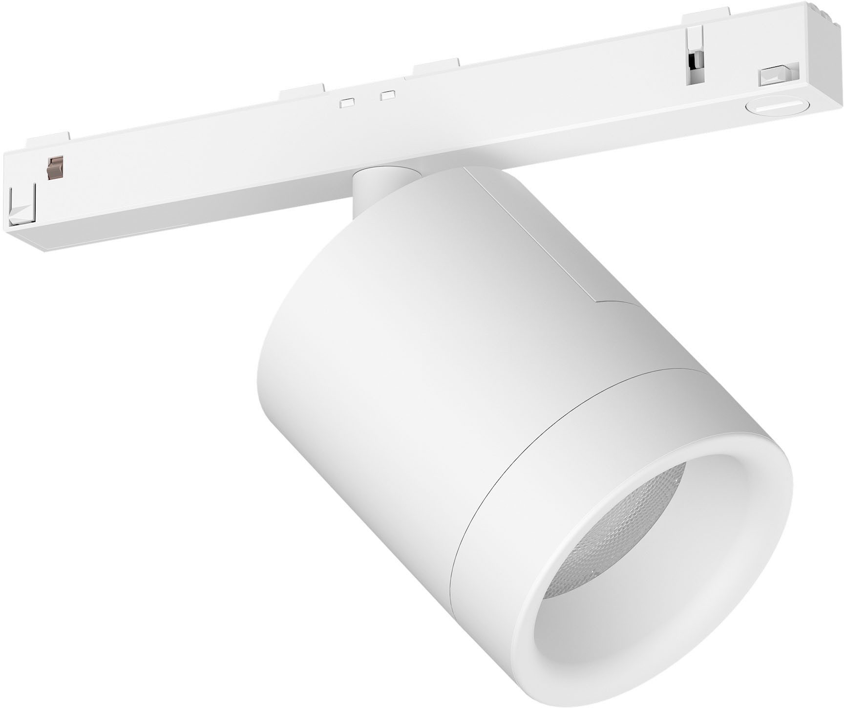 Philips Hue Schienensystem-Leuchten Perifo Schienensystem Erweiterungsspot, Dimmfunktion, LED fest integriert, Farbwechsler, 510 lm, 2000-6500 K, Leuchtdauer 25.000 Stunden, Made in Europe