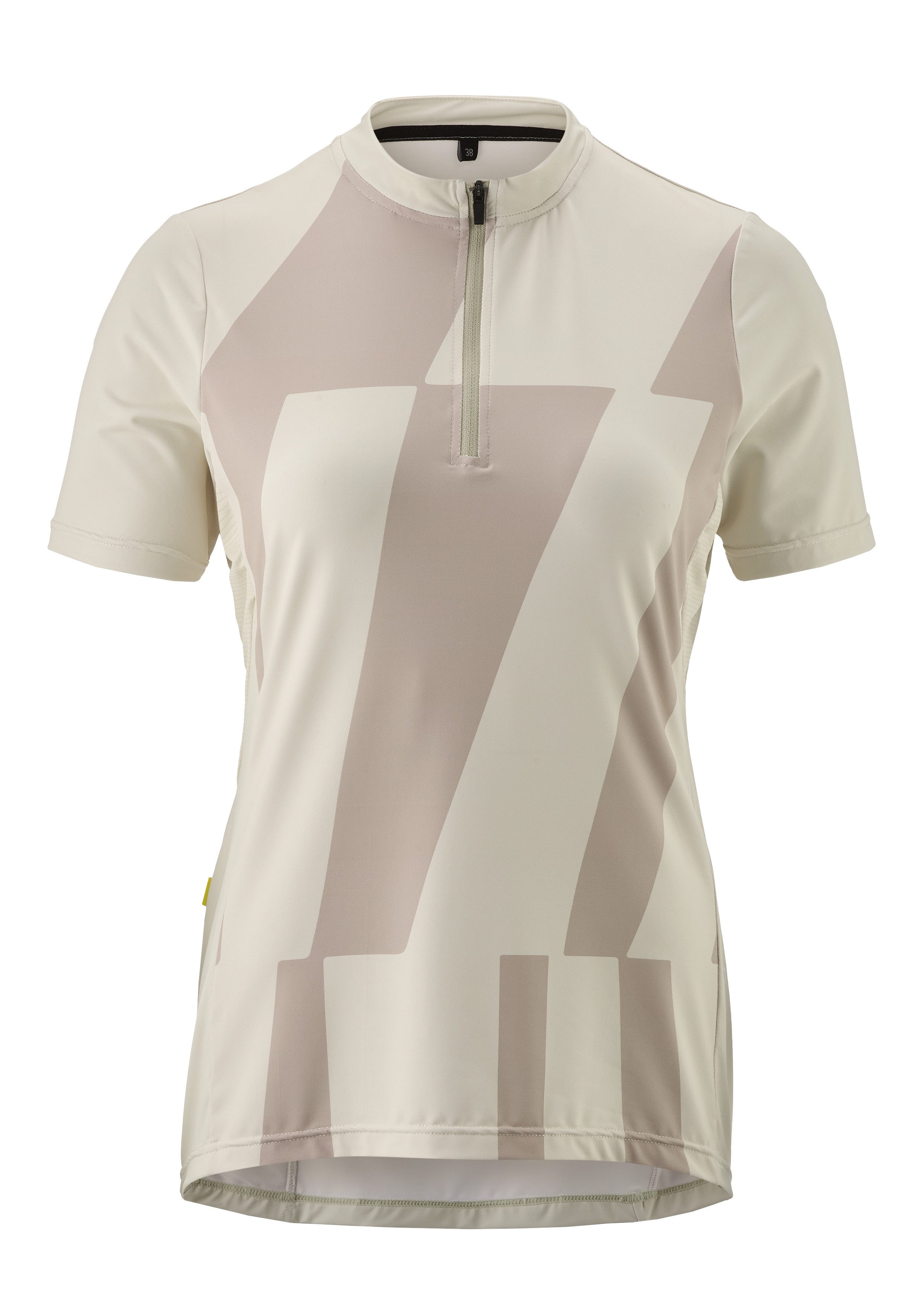 Gonso Radtrikot Adventure Jersey Halfzip W Damen Fahrradtrikot kurzarm, Rückentasche mit RV, Quick-Dry, Slim Fit