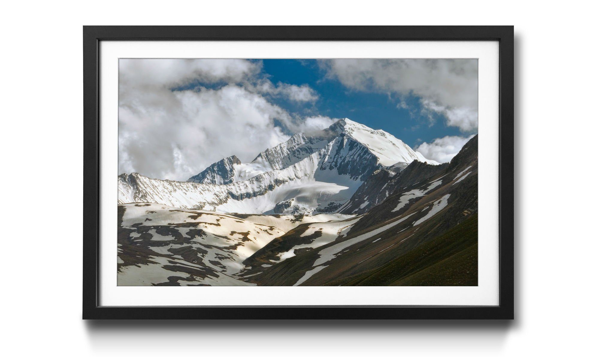 WandbilderXXL Bild mit Rahmen Himalaya, Landschaft, Wandbild, in 4 Größen erhältlich