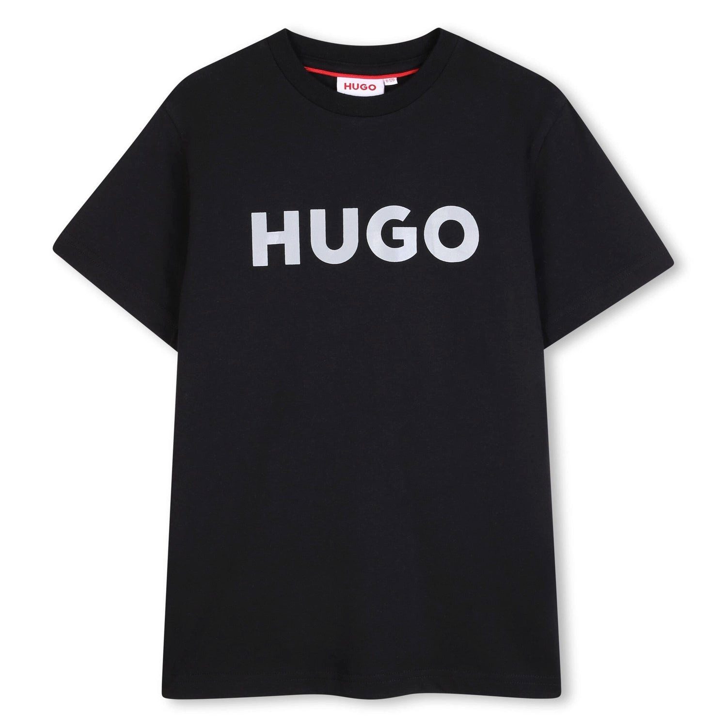 T-Shirt HUGO Kurzarm-T-Shirt Schwarz