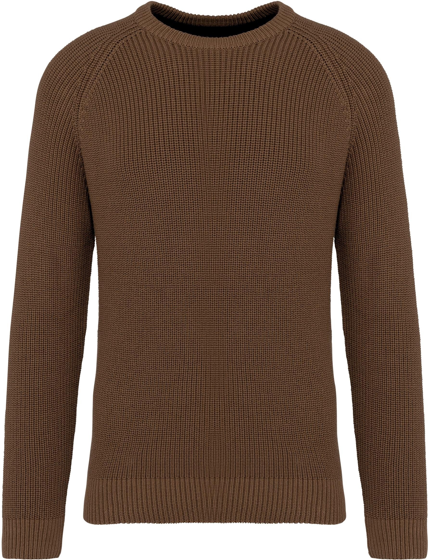 Native Spirit Sweatshirt Umweltfreundlicher Herrenpullover in Grobstrick