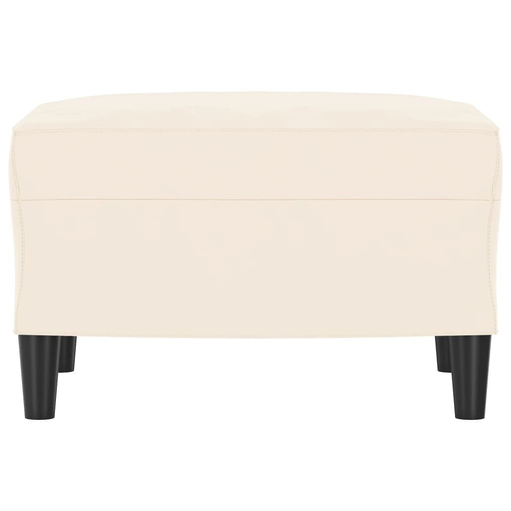 furnicato Sitzbank Multifunktionale Creme 70 x 35 x 41 cm aus Samt (1-St)