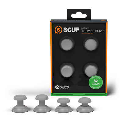 SCUF Gaming Controller Caps Instinct Thumbstick 4 pack - Light Gray