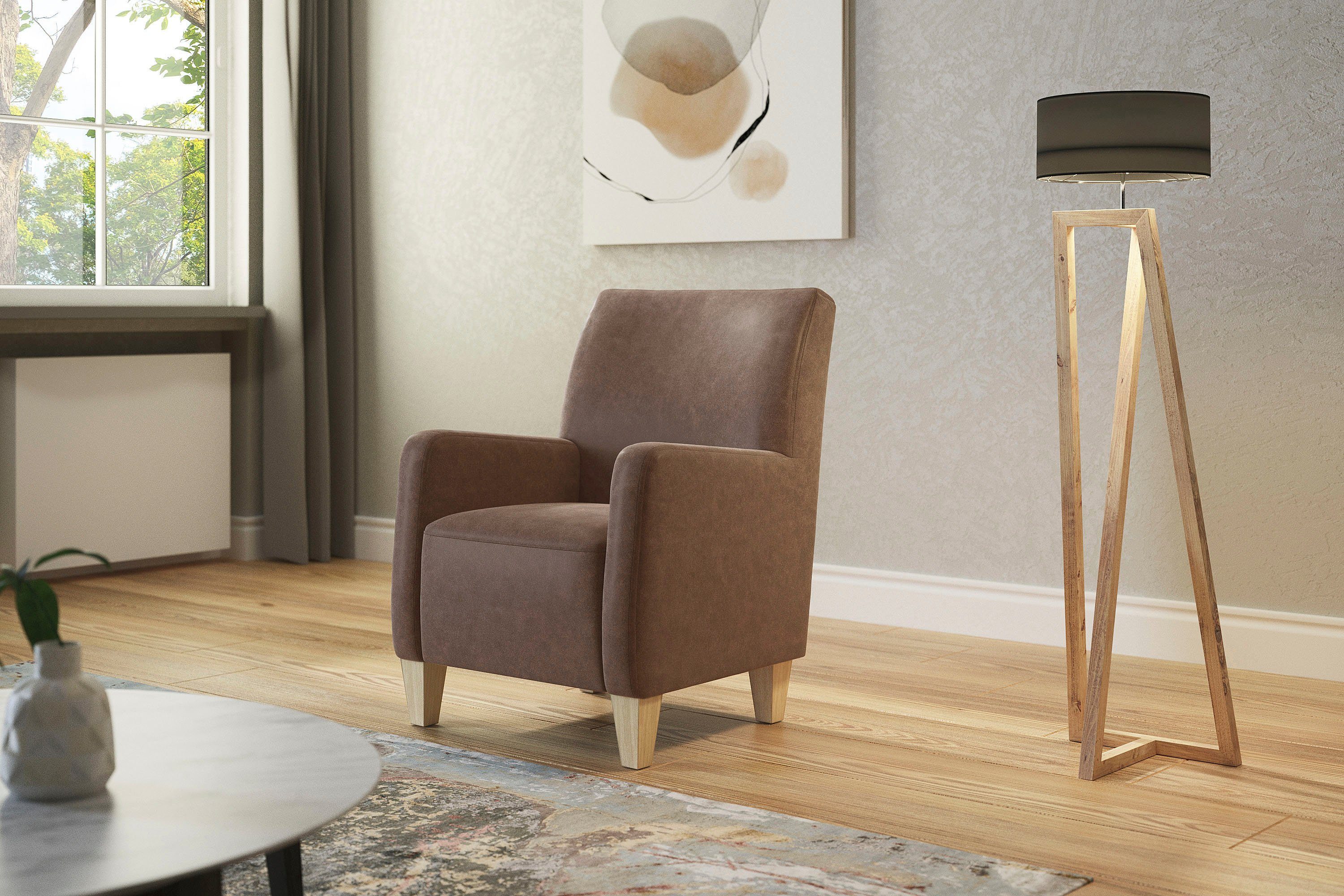 Home affaire Sessel Viva, mit Federkern, günstig online kaufen