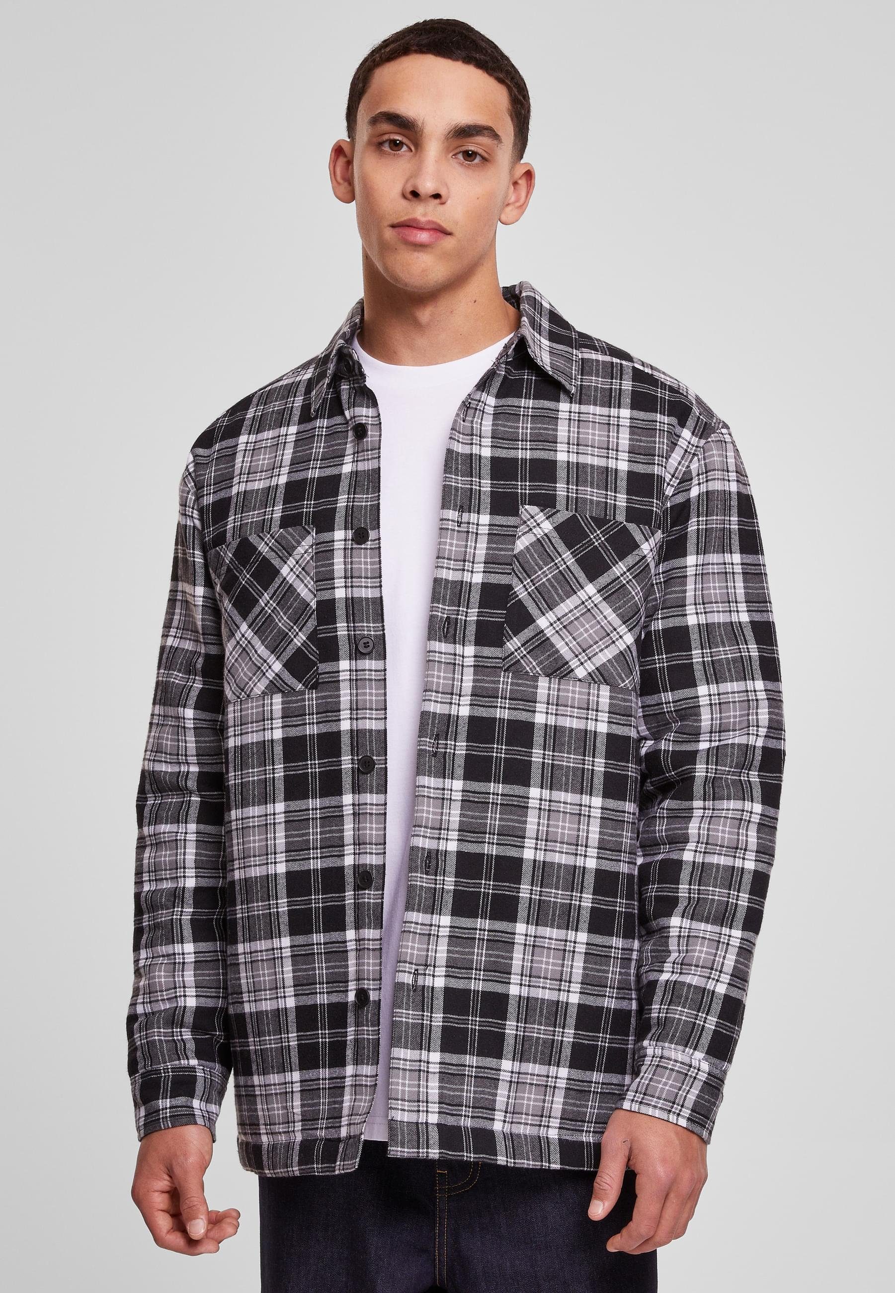 Padded (1-tlg) CLASSICS Shirt Jacket Langarmshirt Checked URBAN Herren