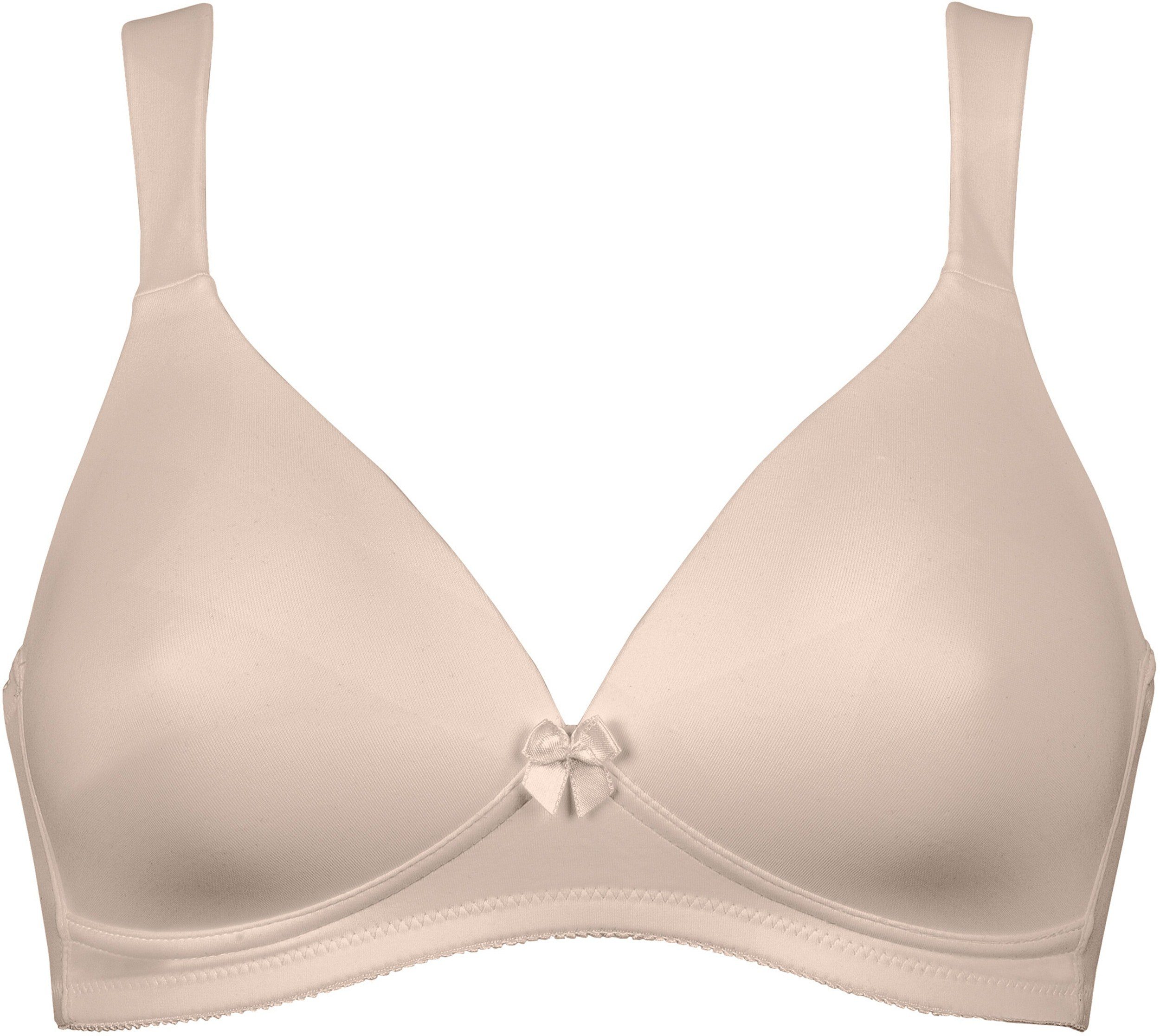 Naturana Schalen-BH Cup A-D, Soft-BH mit Schale und Entlastungsträgern