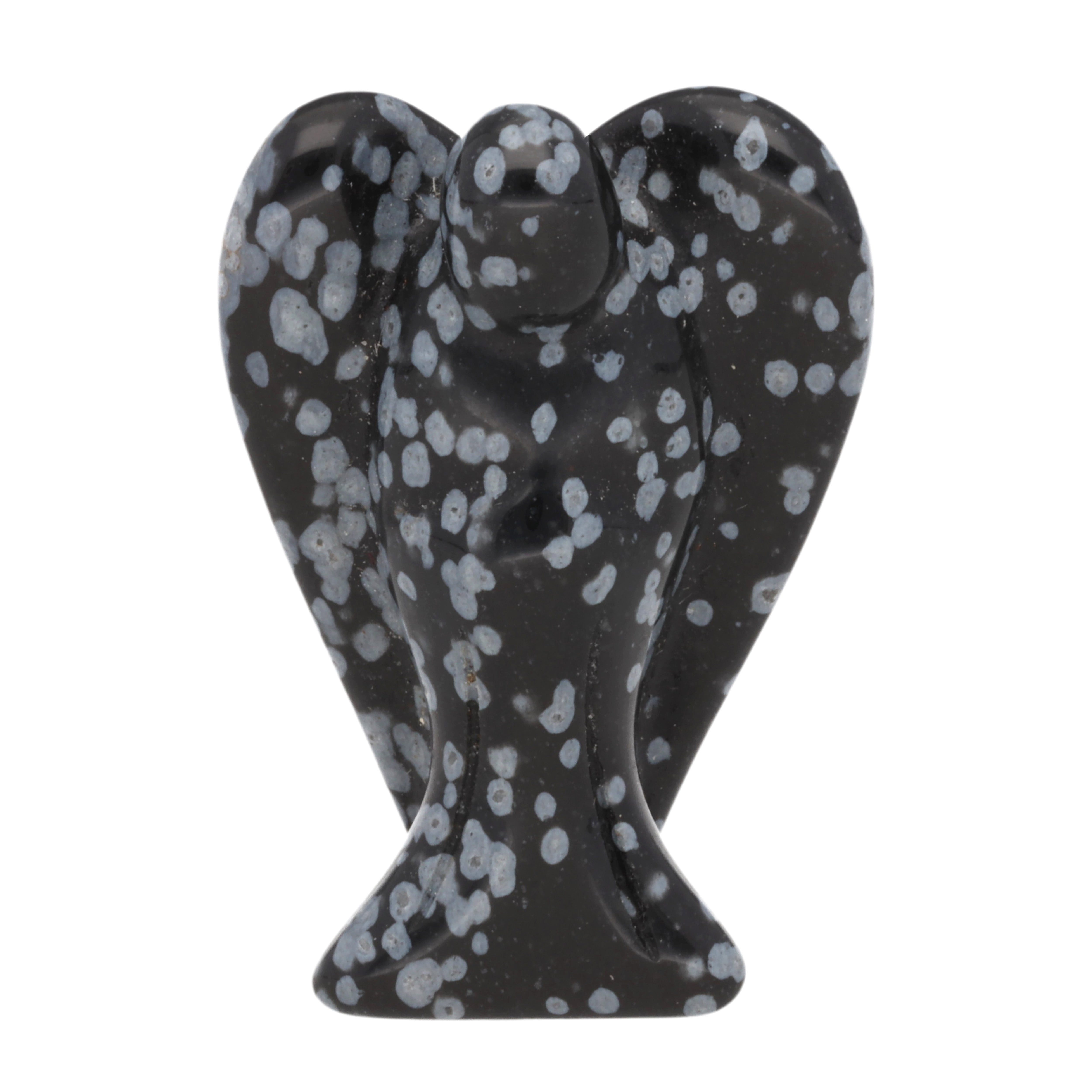 Lebensquelle Plus Edelstein Schneeflockenobsidian Engel