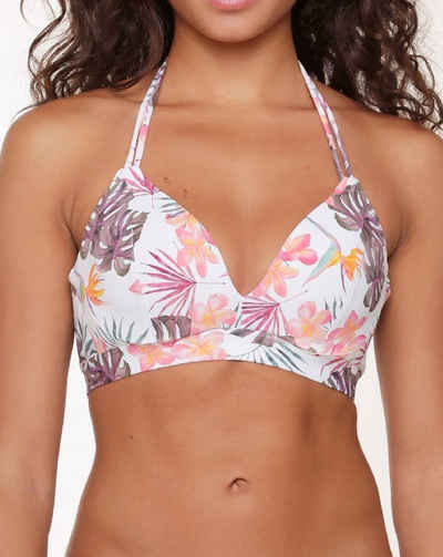 LingaDore Triangel-Bikini-Top »Tropic Floral«, Triangel Bikinioberteil