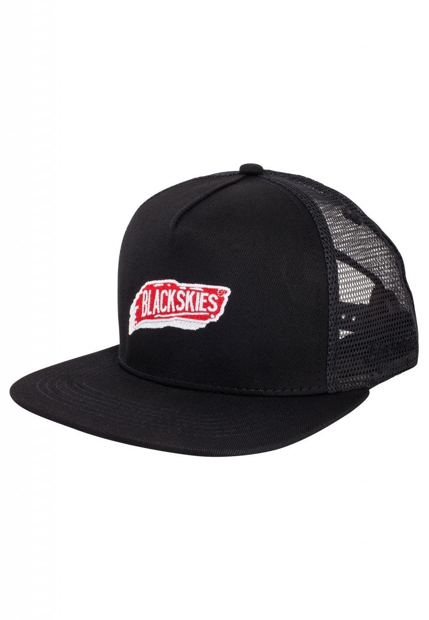 Snapback Cap Anthem Trucker Cap - Schwarz-Mesh