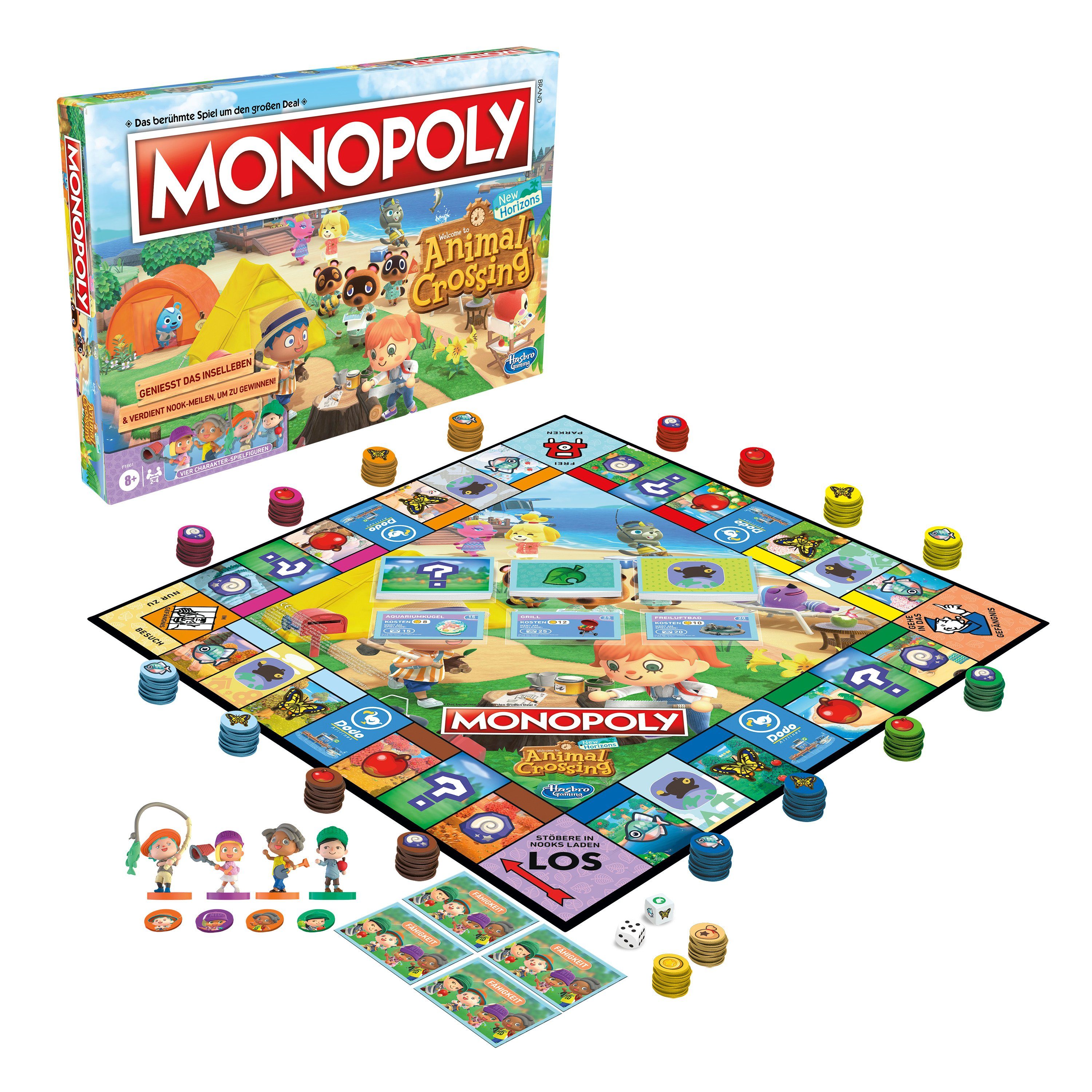 Hasbro Spiel Monopoly - Animal Crossing New Horizons, Brettspiel