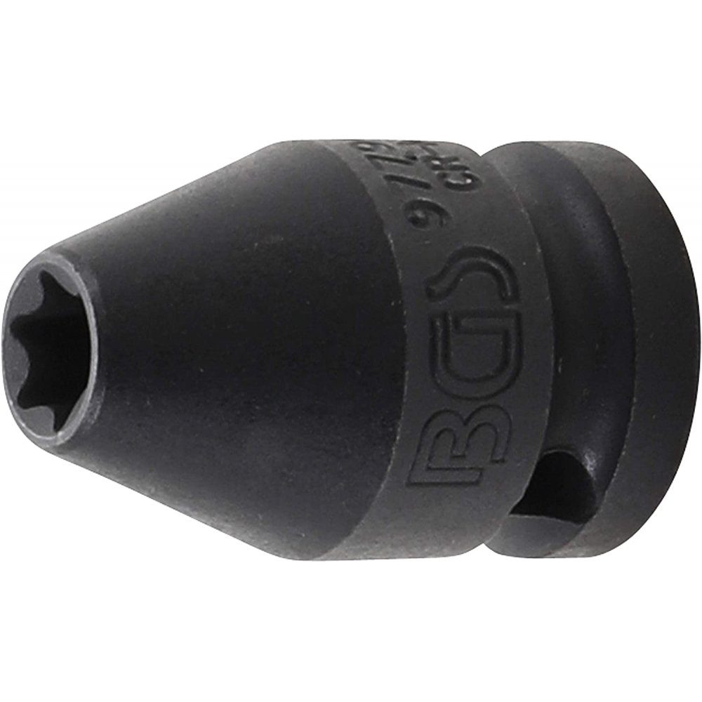 technic 12,5 E10 mm Zoll) grau/schwarz SW BGS BGS E-Profil Steckschlüssel - (1/2 - Kraft-Steckschlüssel-Einsatz technic