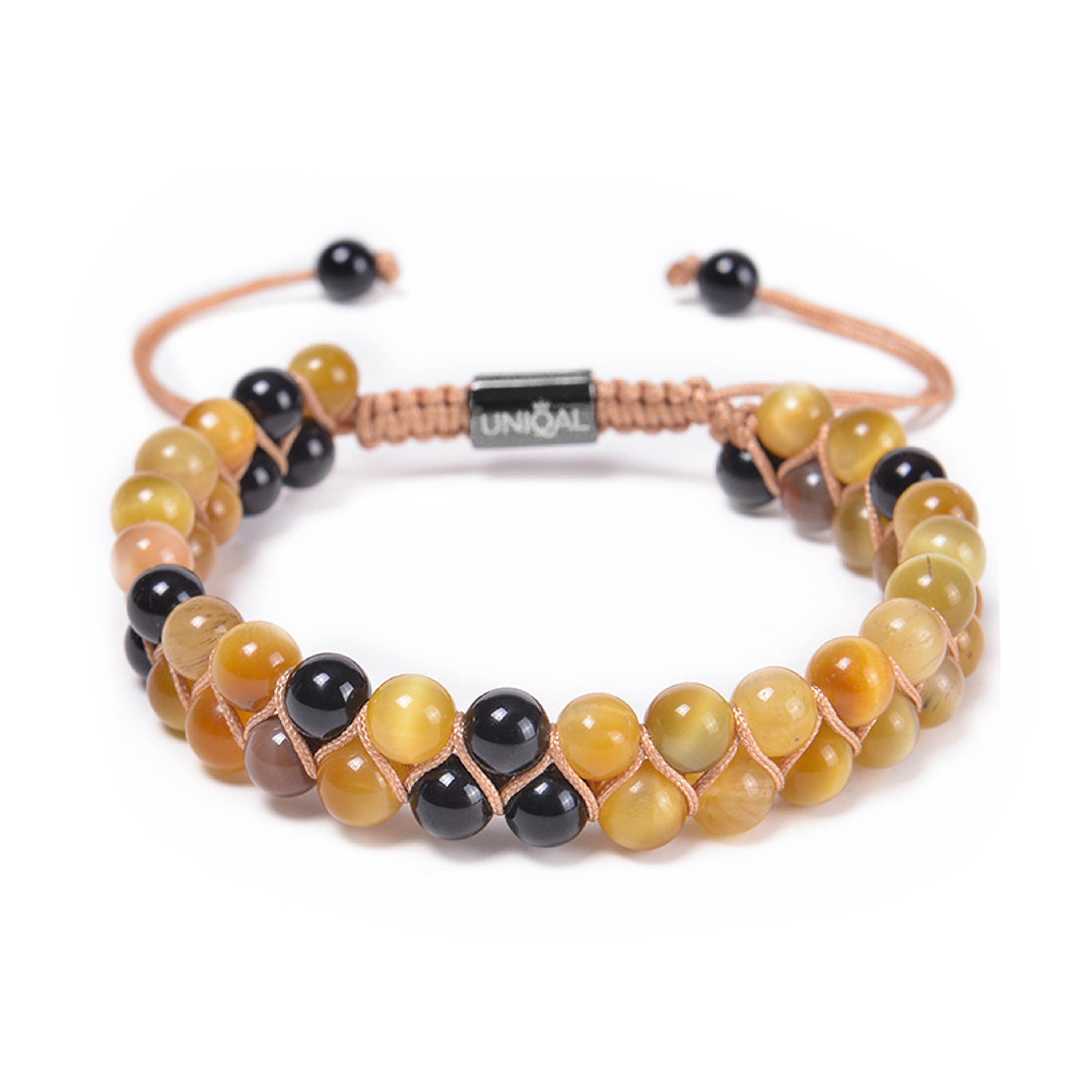 UNIQAL.de Perlenarmband Perlenrmband "UNIQAL" Naturstein, Heilstein, günstig online kaufen