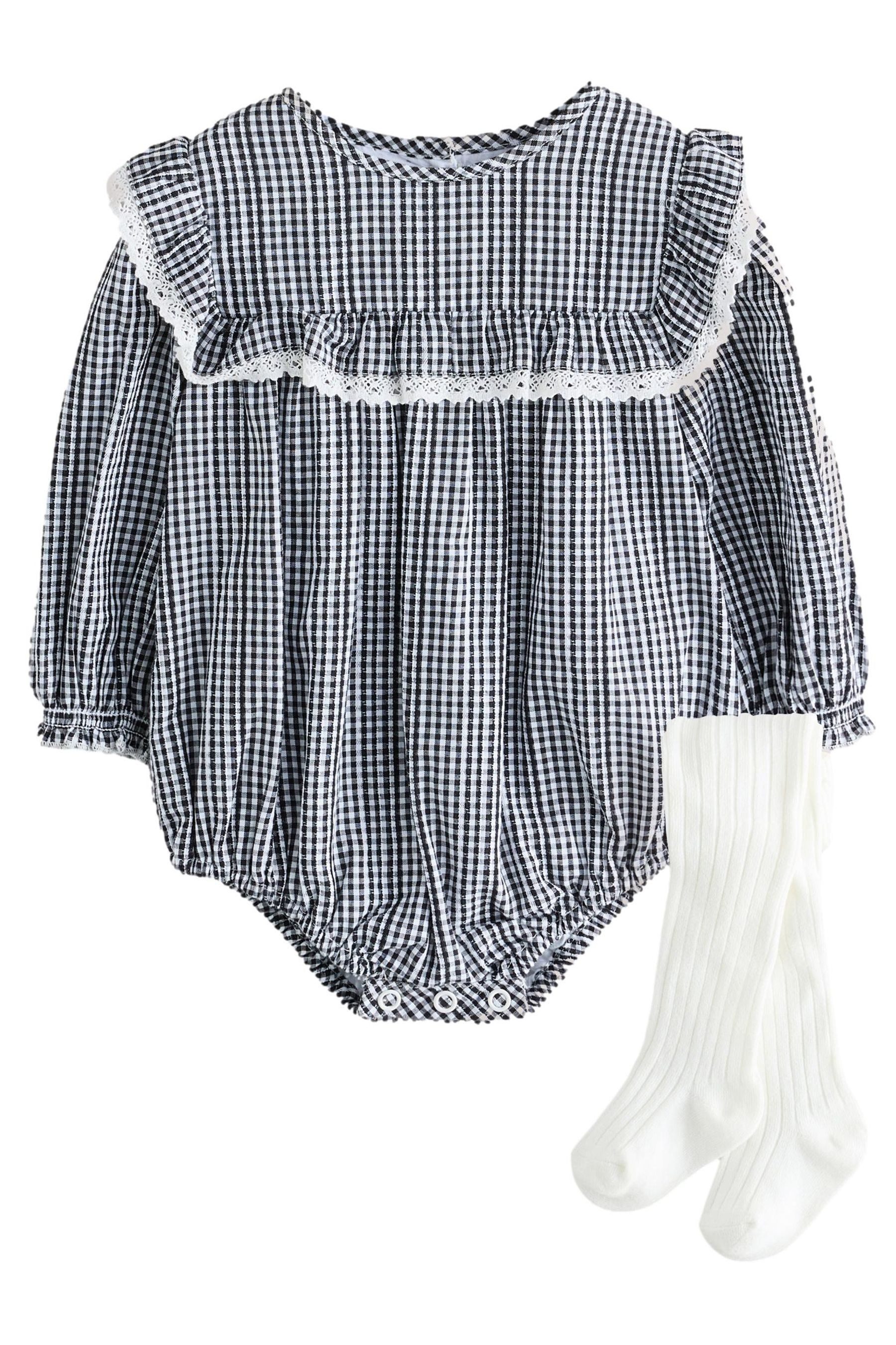 Next Ползунки Baby Pluderhose Ползунки mit Strumpfhose (2-tlg)