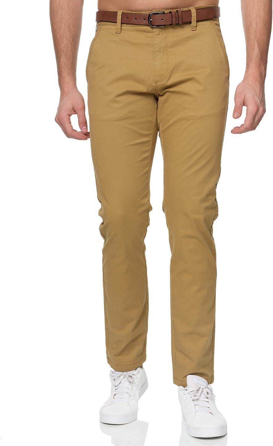 Chinohose Indicode Herren Gower Chinohose Stretchhose