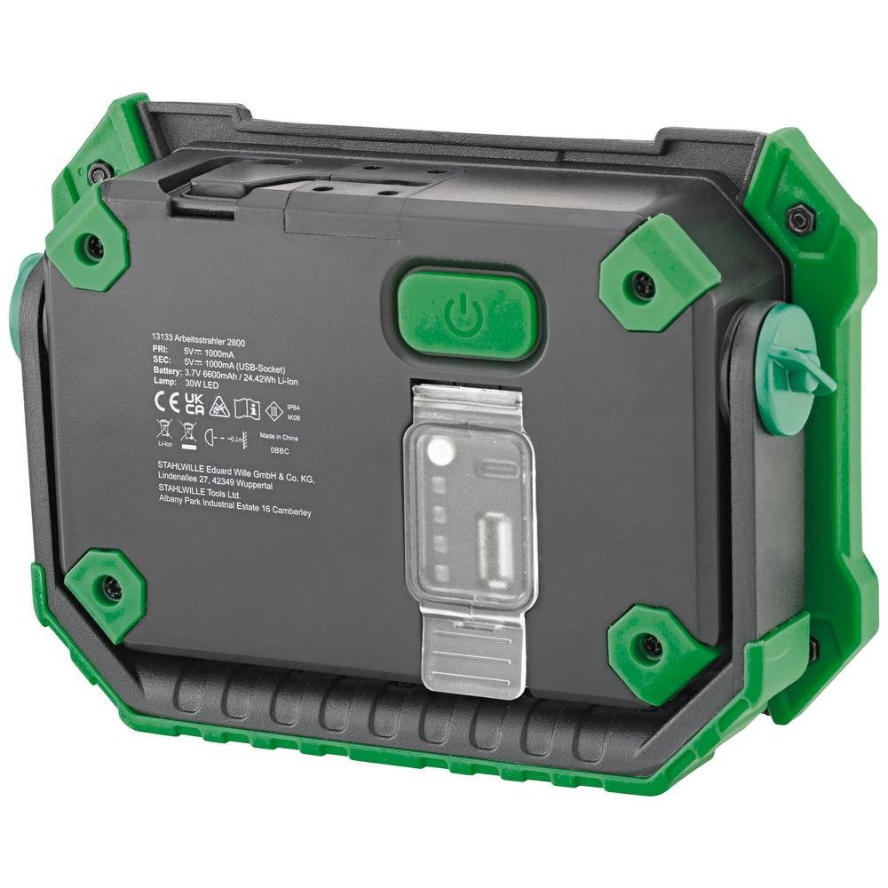 Stahlwille construction spotlight/work light with integrated battery 77490015