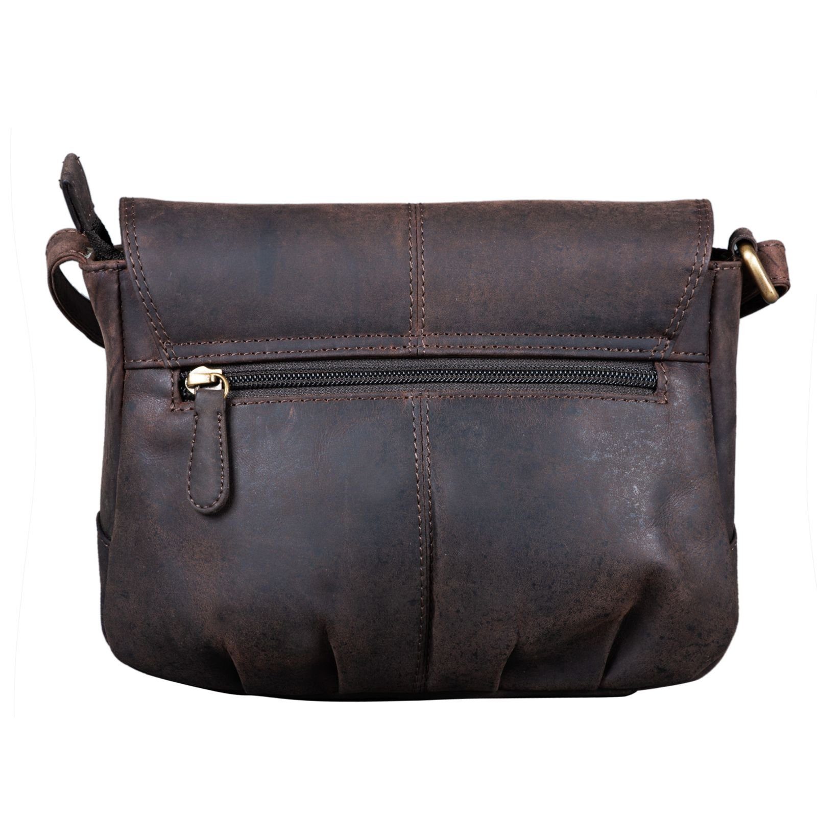 STILORD Handtasche "Iris" Leder Handtasche Damen klein Echtleder Umhängetaschen Frauen – Bild 5 von 5