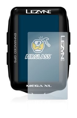BROTECT flexible Panzerglasfolie für Lezyne Mega XL GPS, Displayschutzglas, Schutzglas Glasfolie klar