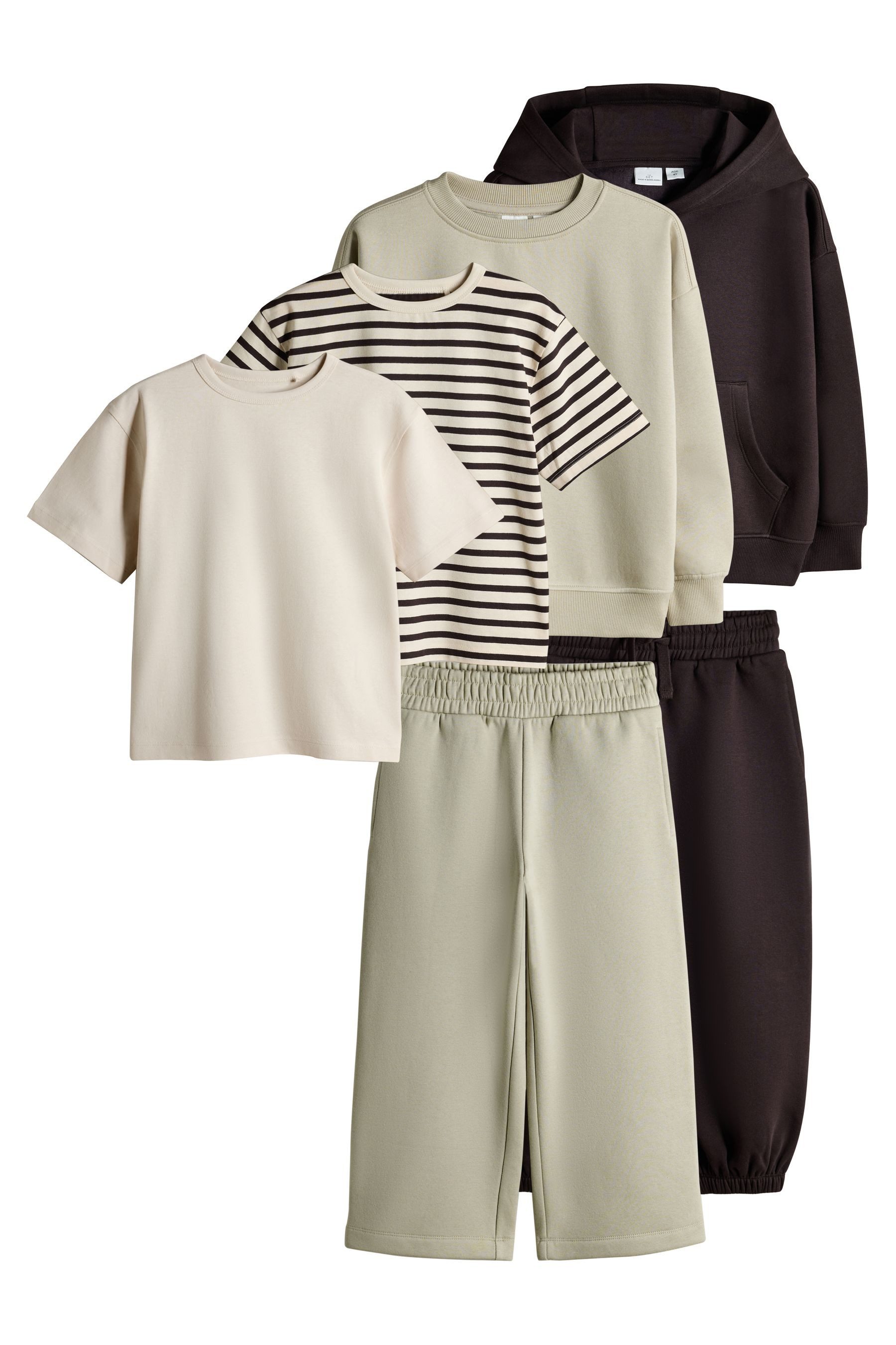 The Set Sweatanzug The Set 6-teiliges Outfit-Set (6-tlg)