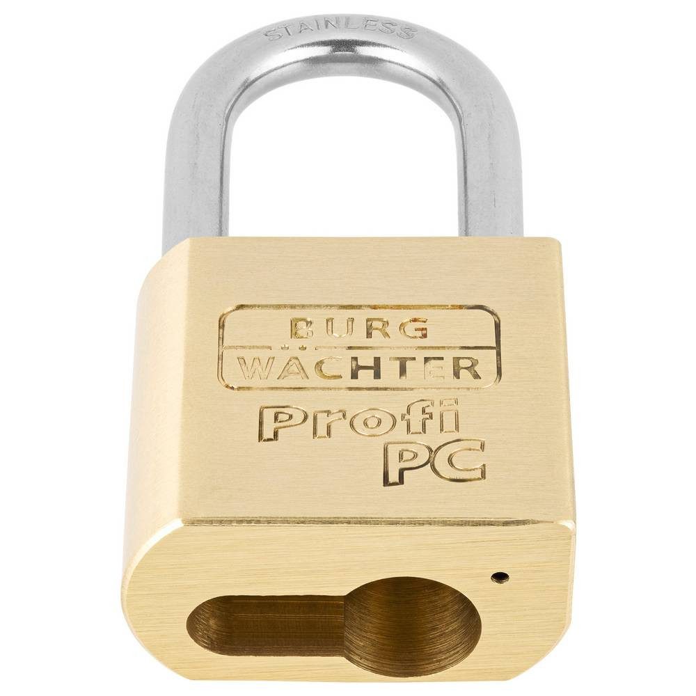 Burg Wächter Vorhängeschloss High-Tech Zylinder-Vorhängeschloss 116 PC 50 Niro